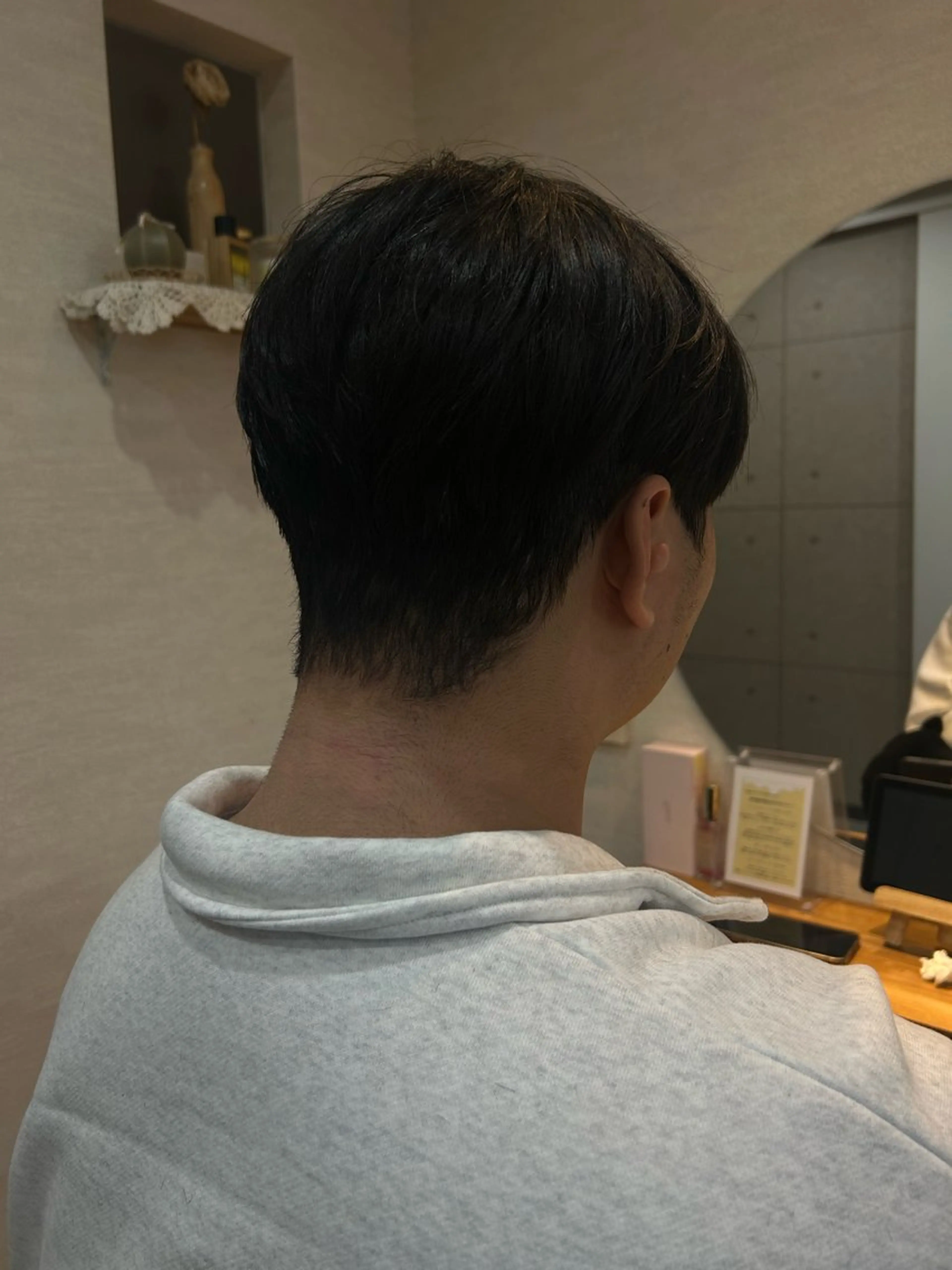 メンズ ダウンパーマ メンズパーマ カット パーマ 韓国ヘア🇰🇷船橋 髪質改善/上野愛果のヘアスタイル