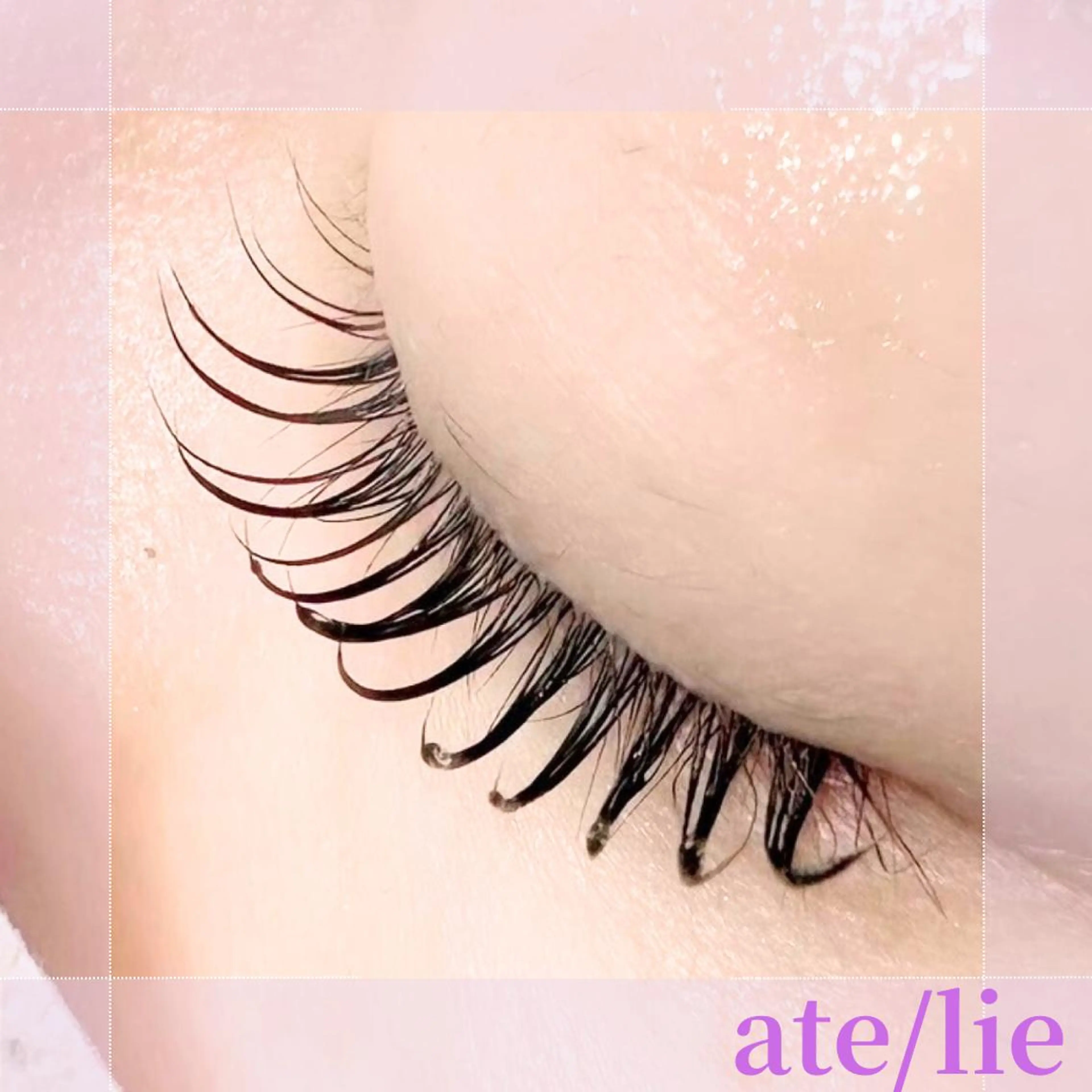 マツエク・マツパ 一重×まつ毛パーマ マツパ atelieアテリア MARINAのマツエク・マツパデザイン