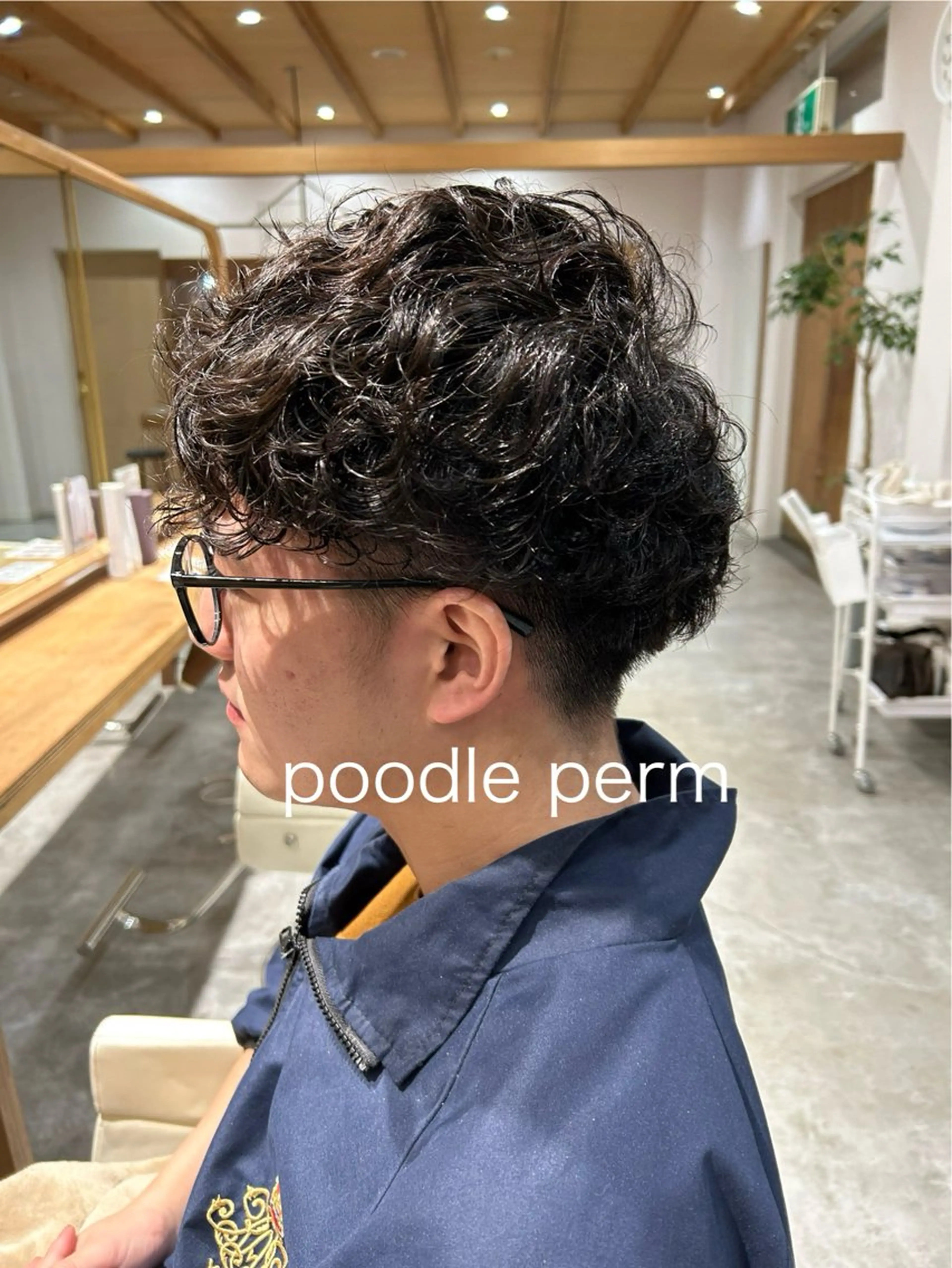 ショート パーマ メンズ メンズパーマ プードルパーマ プードルパーマ fulam所属・佐藤 悠生 メンズパーマ.カットのヘアスタイル