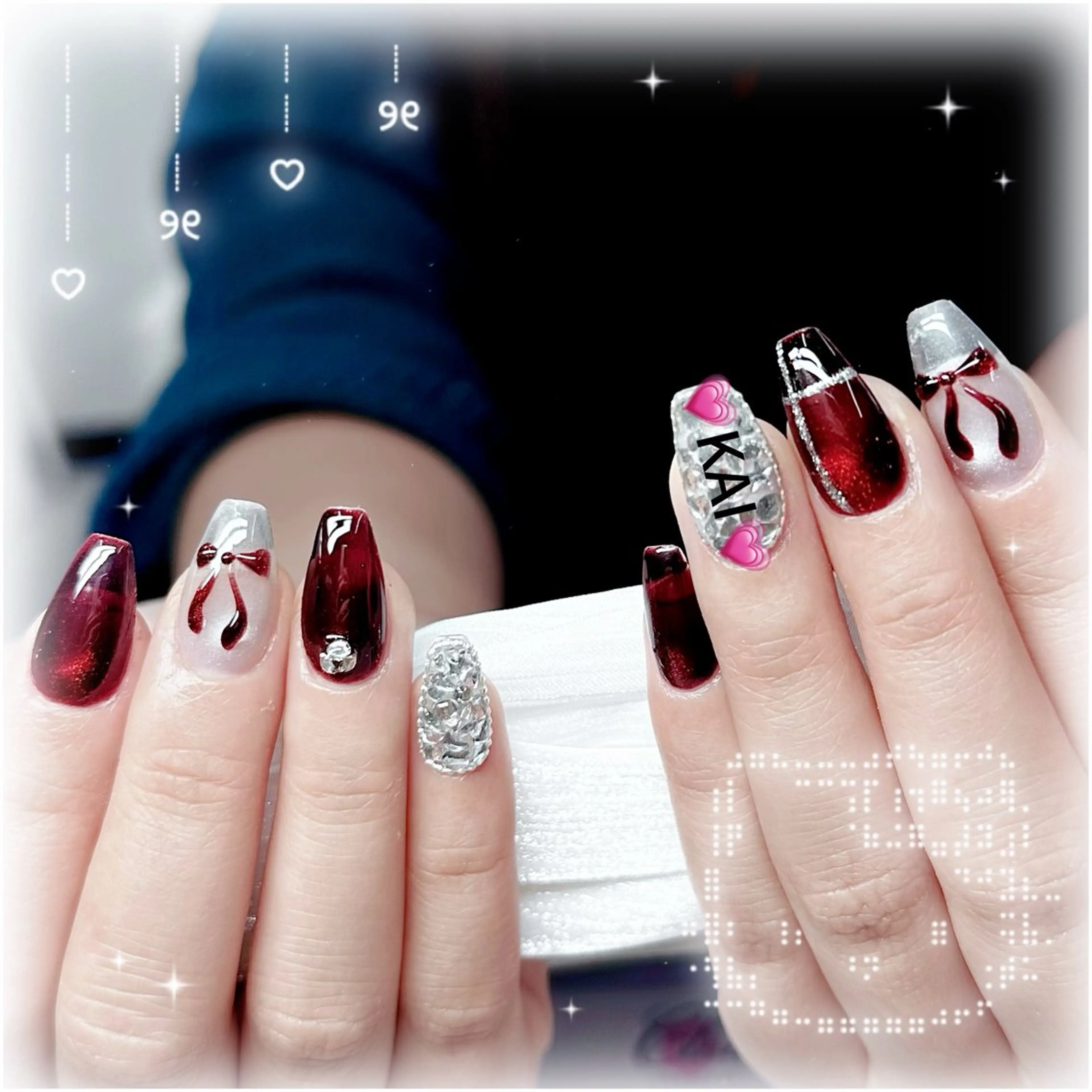 ネイル 新宿AOI フォルム重視のネイルデザイン