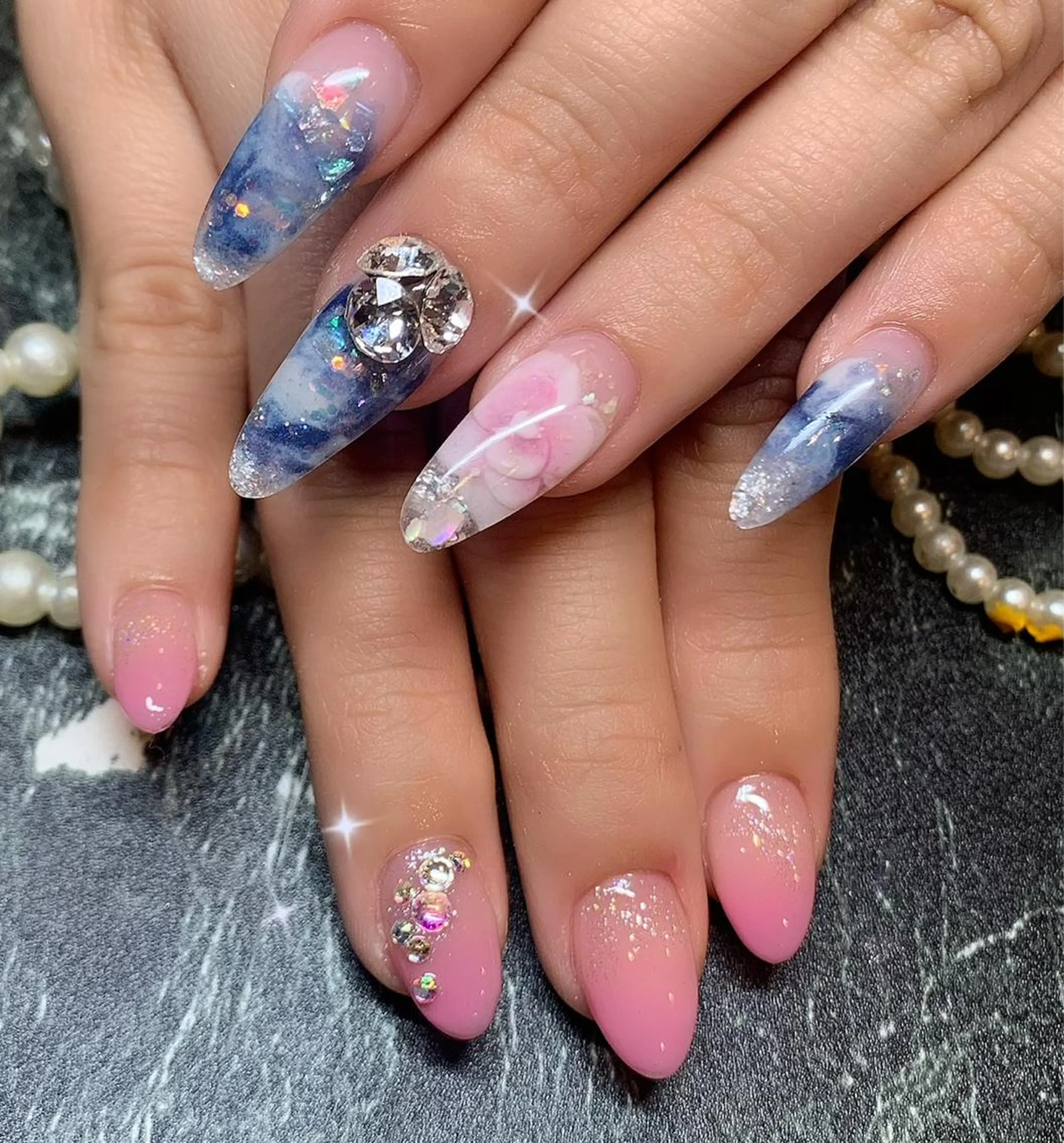 ネイル GLITTER NAILS高速長田のマツエク・マツパデザイン