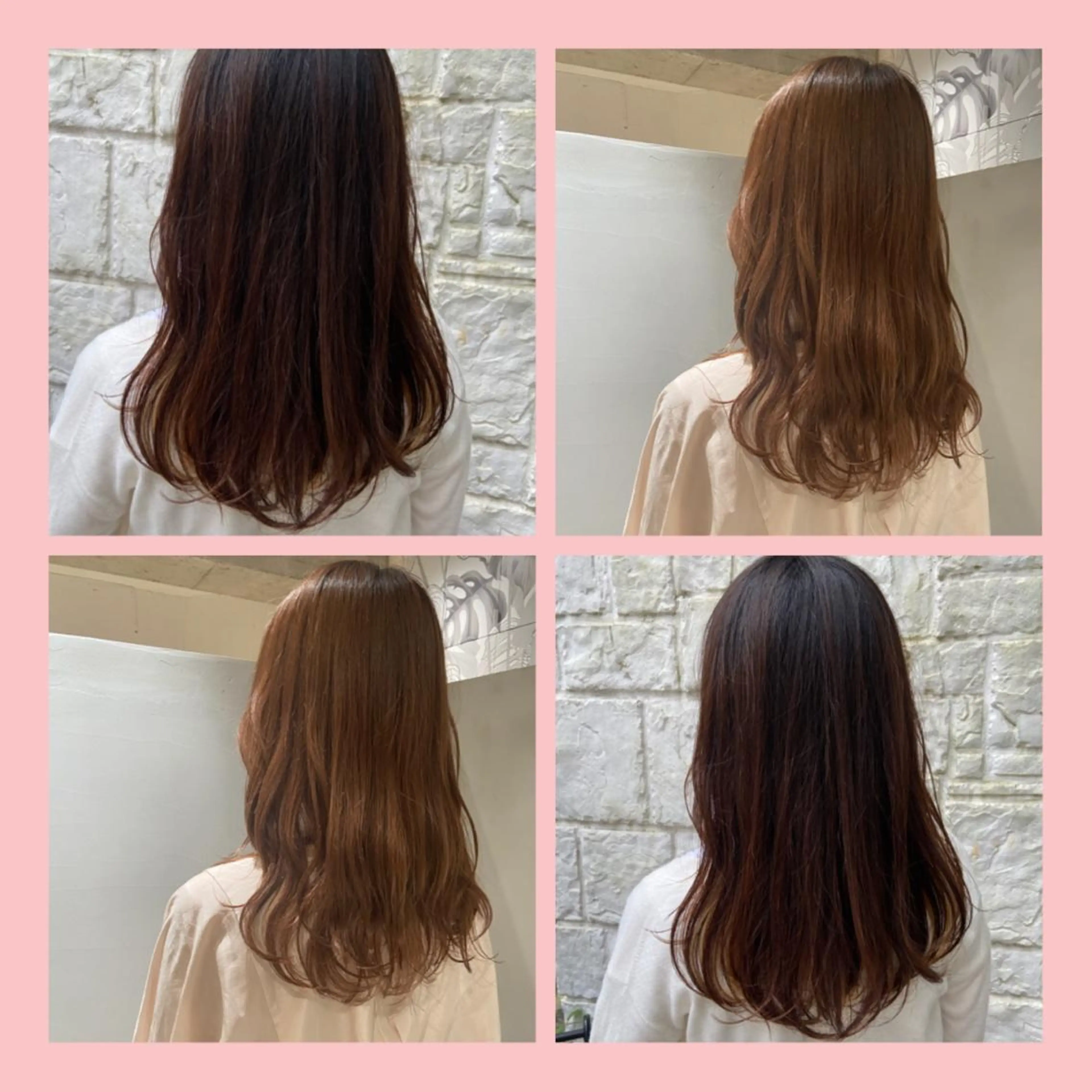 セミロング カジュアルを女っぽく 𝗮𝘆𝗮𝗰𝗼のヘアスタイル