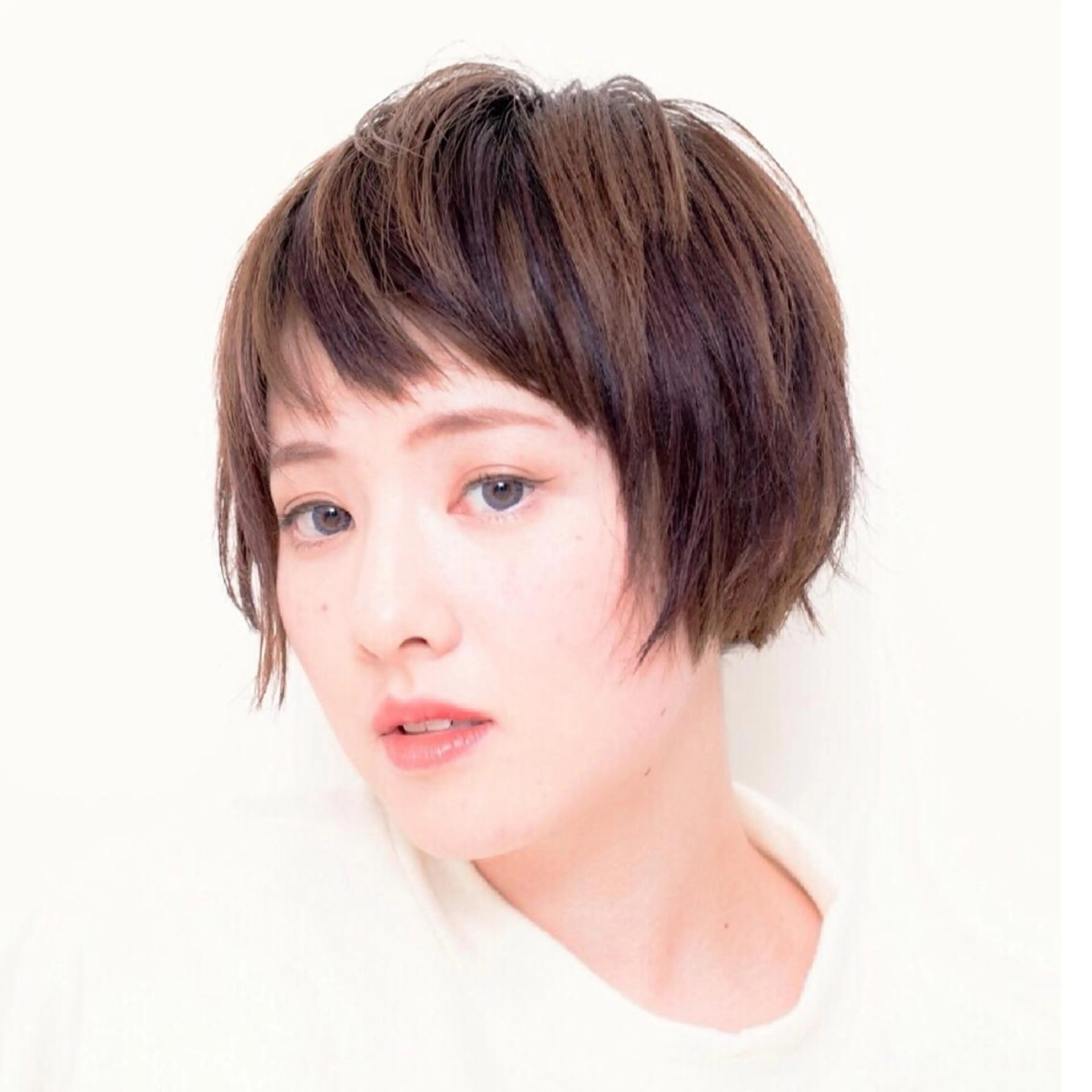 ショート ショートボブ ボブ ショートヘア 西村 ようこのヘアスタイル