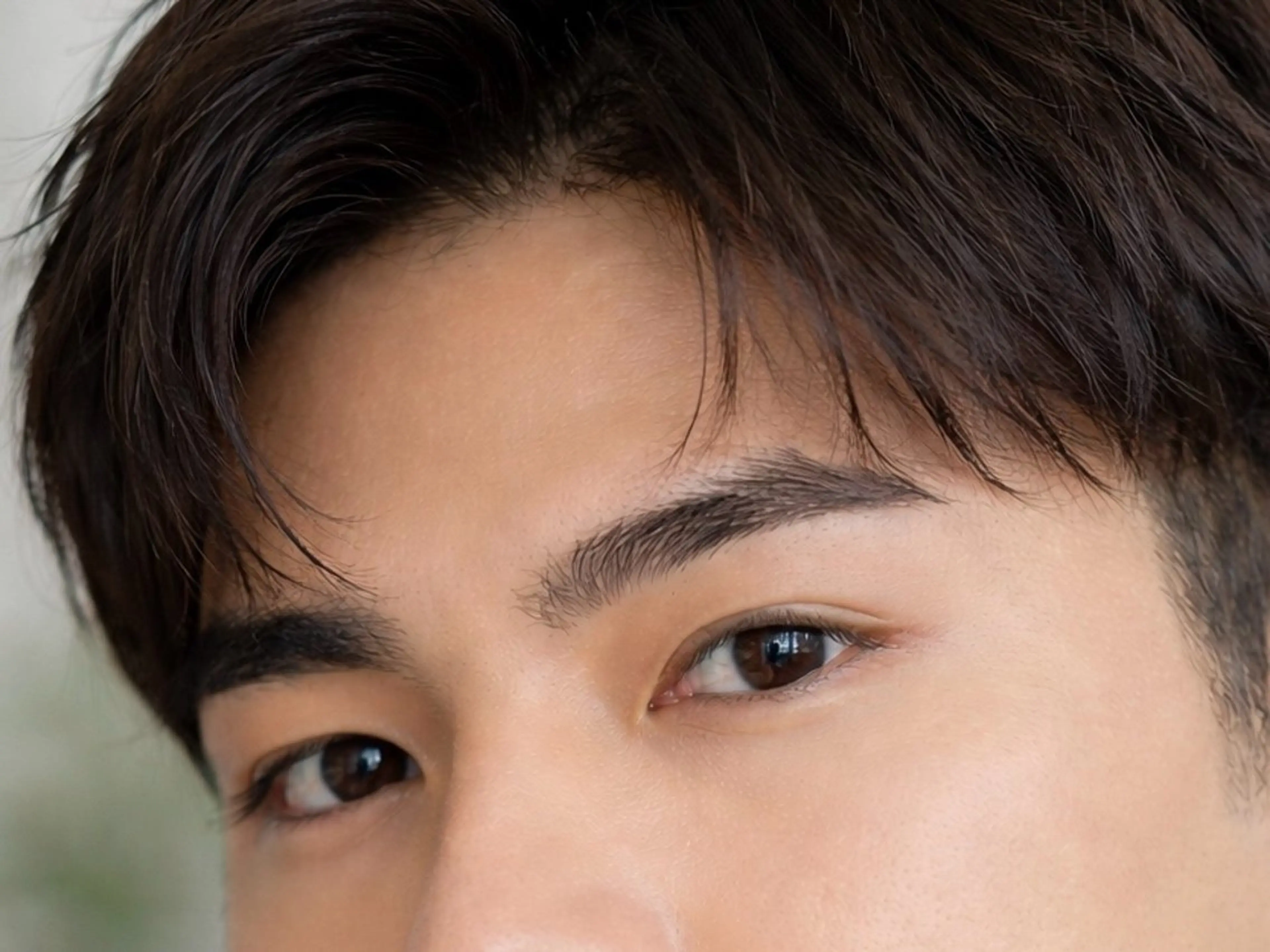 アイブロウ ワックス脱毛 眉カット その他(アイブロウ) 透明感グレージュ/ 縮毛矯正/静岡のヘアスタイル