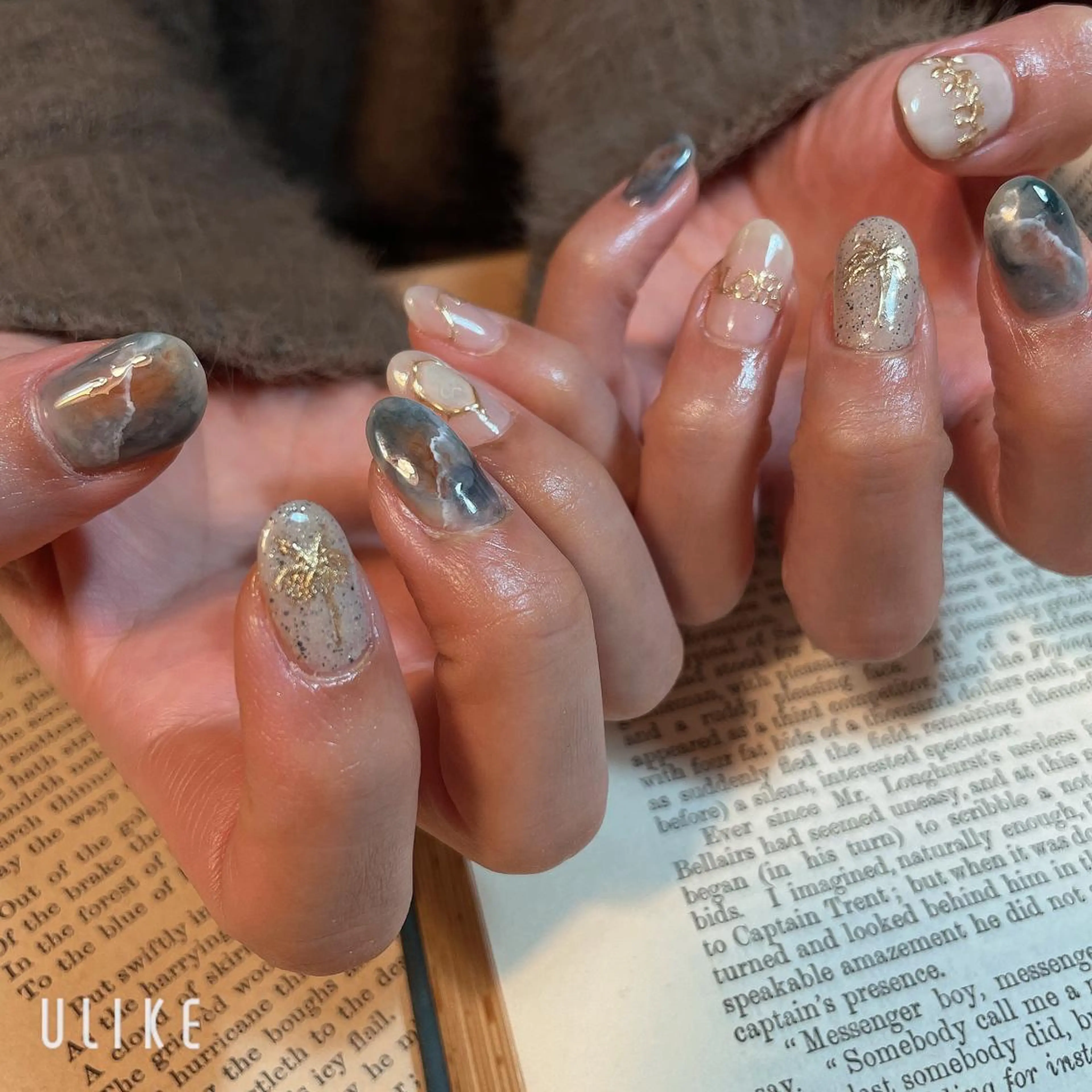 ネイル ハンドネイル 大家 小百合のネイルデザイン