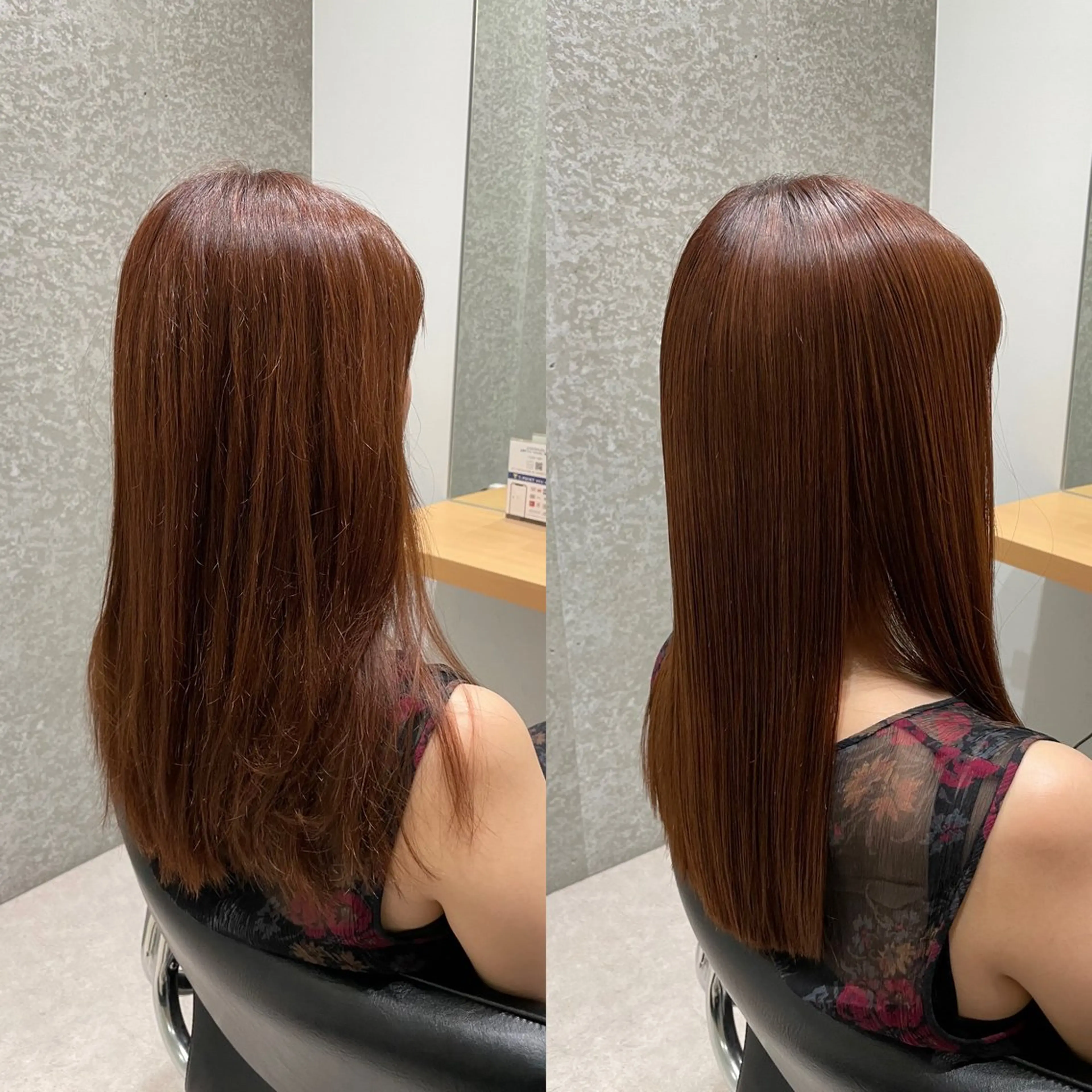 セミロング 髪質改善 トリートメント トリートメント ヘッドスパ 髪質改善ヘアケア 艶髪特化/上田のヘアスタイル