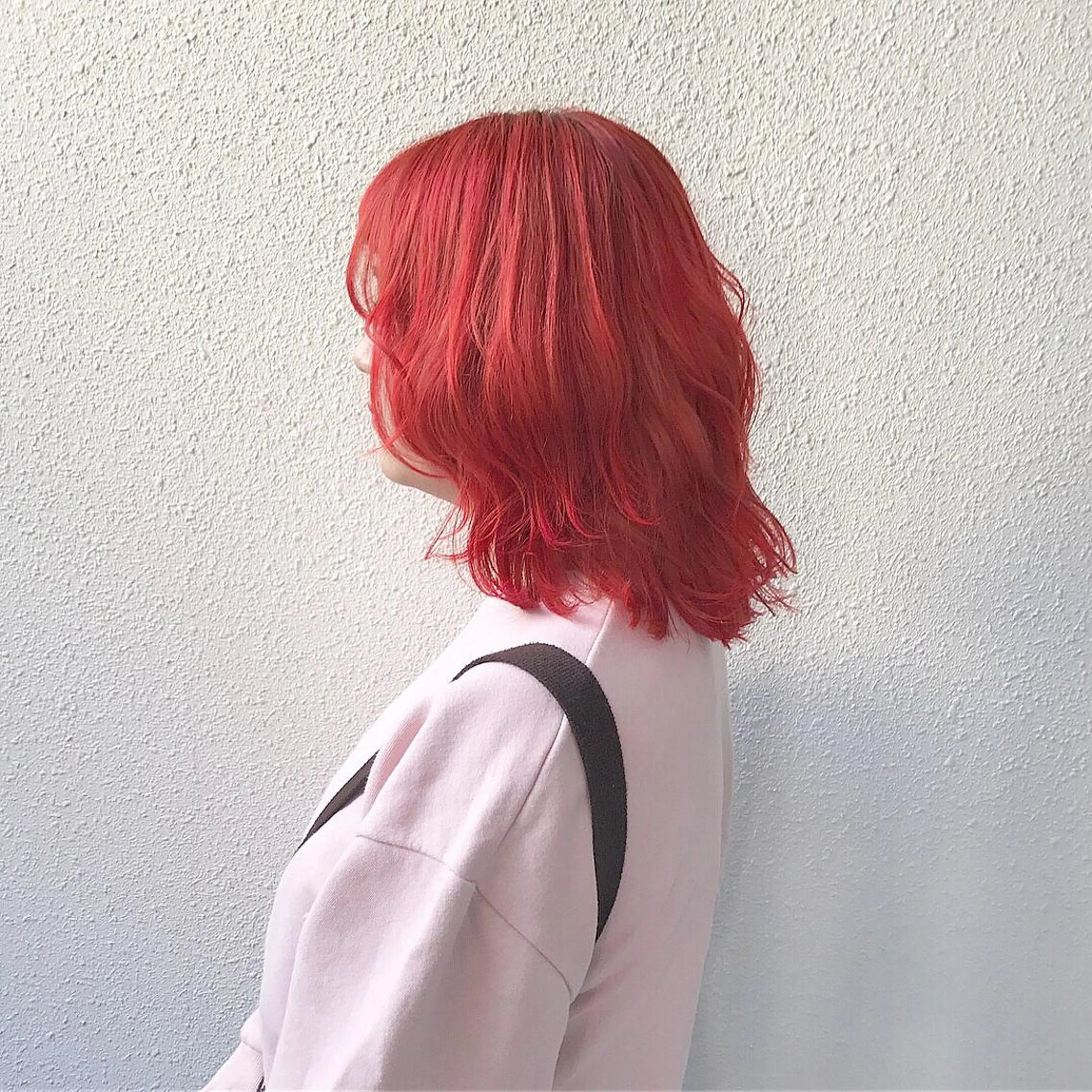 ミディアム カラー ブリーチ インナーカラー/天神 ブリーチ/吉田のヘアスタイル