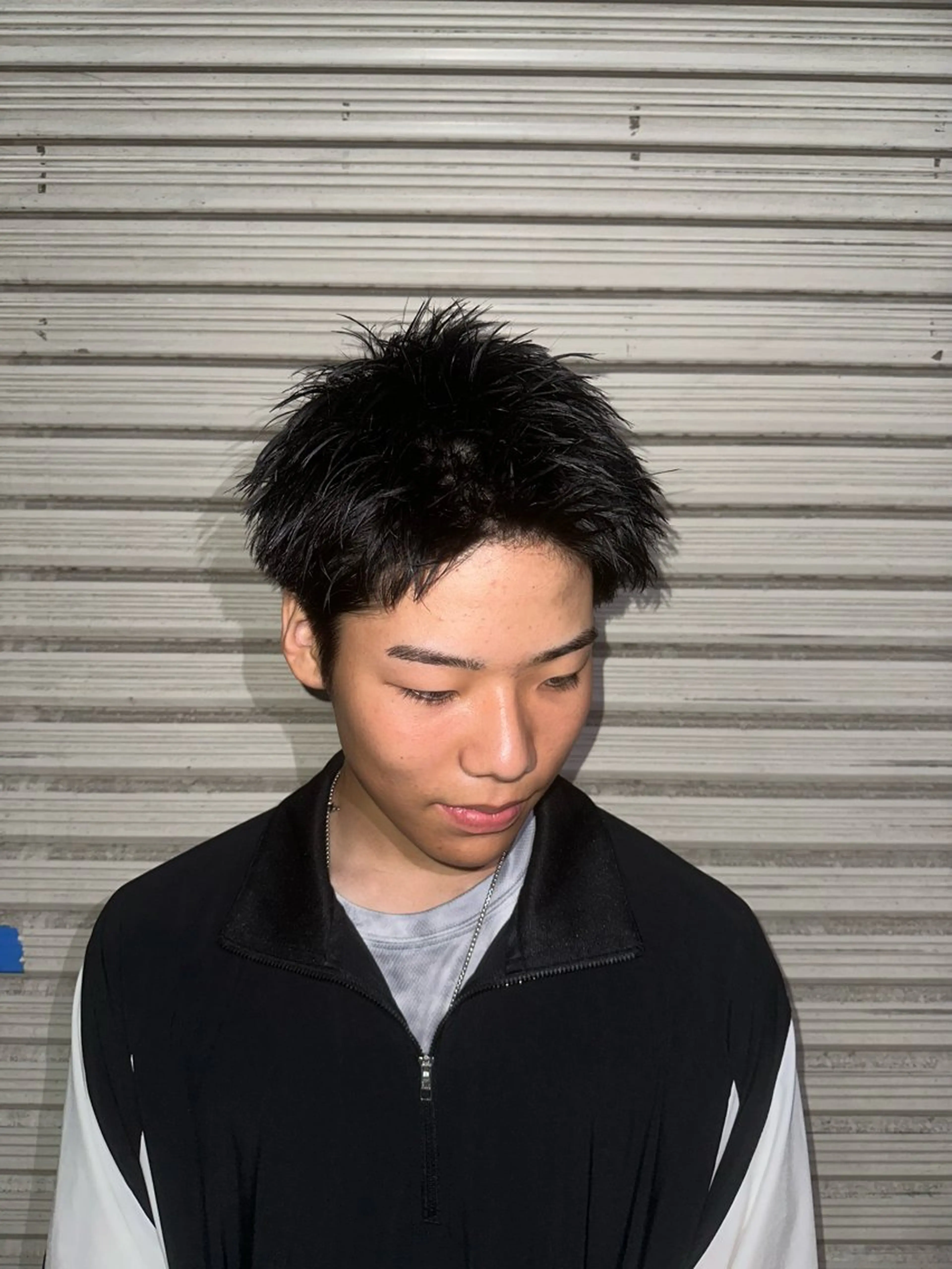 メンズ フェードカット スパイキーショート 刈り上げ メンズ特化/フェード /パーマ/かいりのヘアスタイル