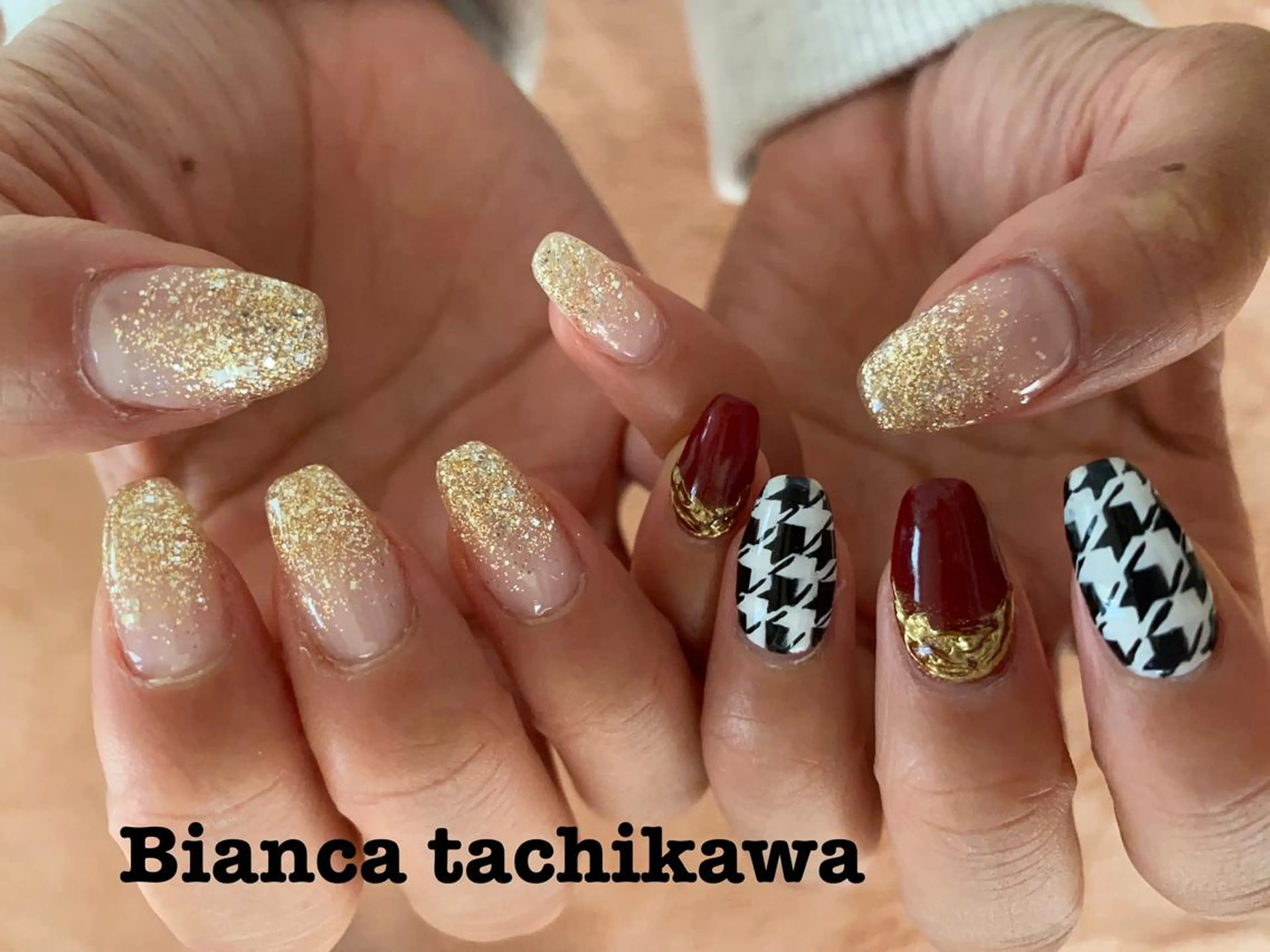 ネイル Bianca 立川店 小川のネイルデザイン