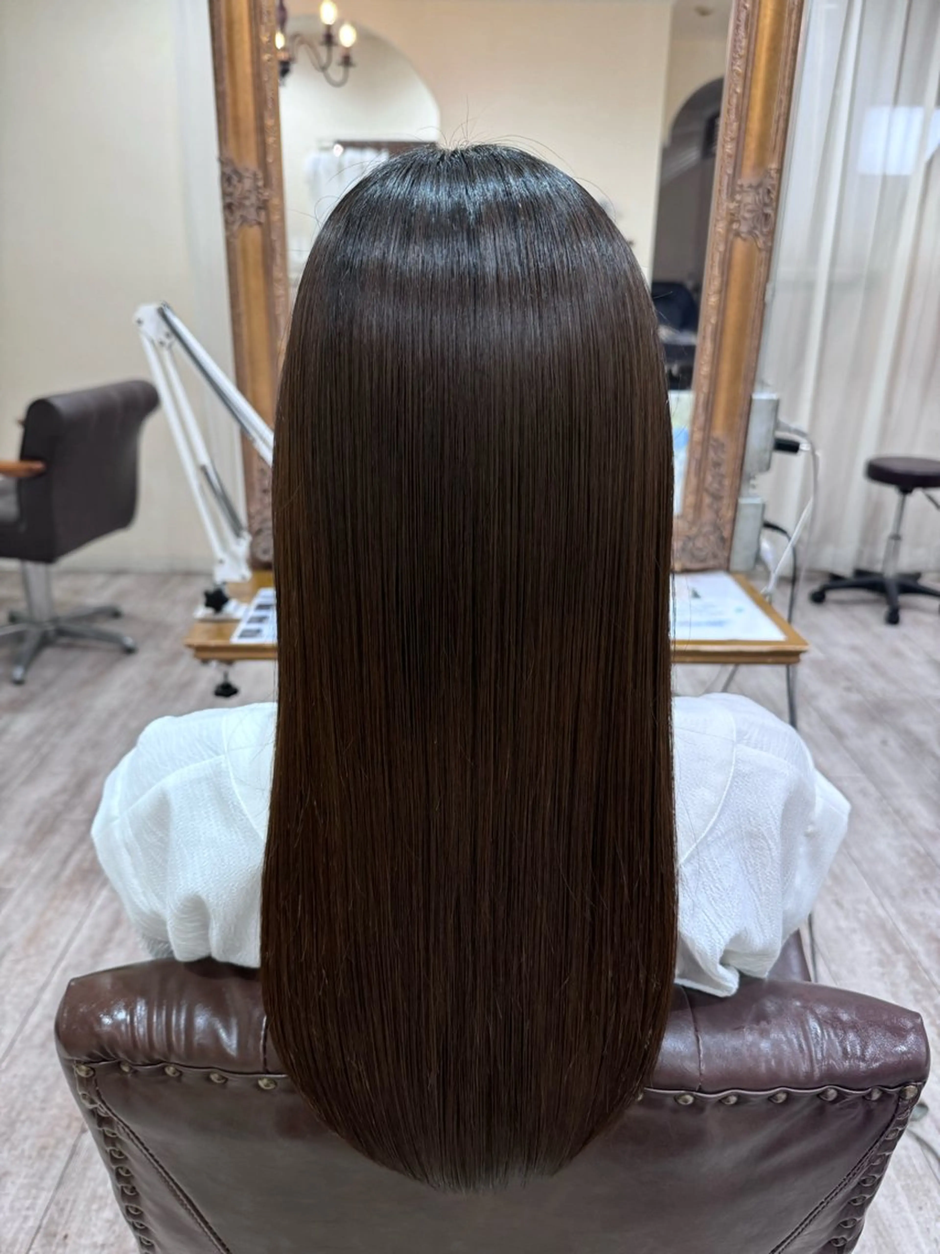 ロング カラー 髪質改善 ロング カット ヘアカラー 縮毛矯正 トリートメント 新越谷noble店長 松本拓也▶◀*.のヘアスタイル