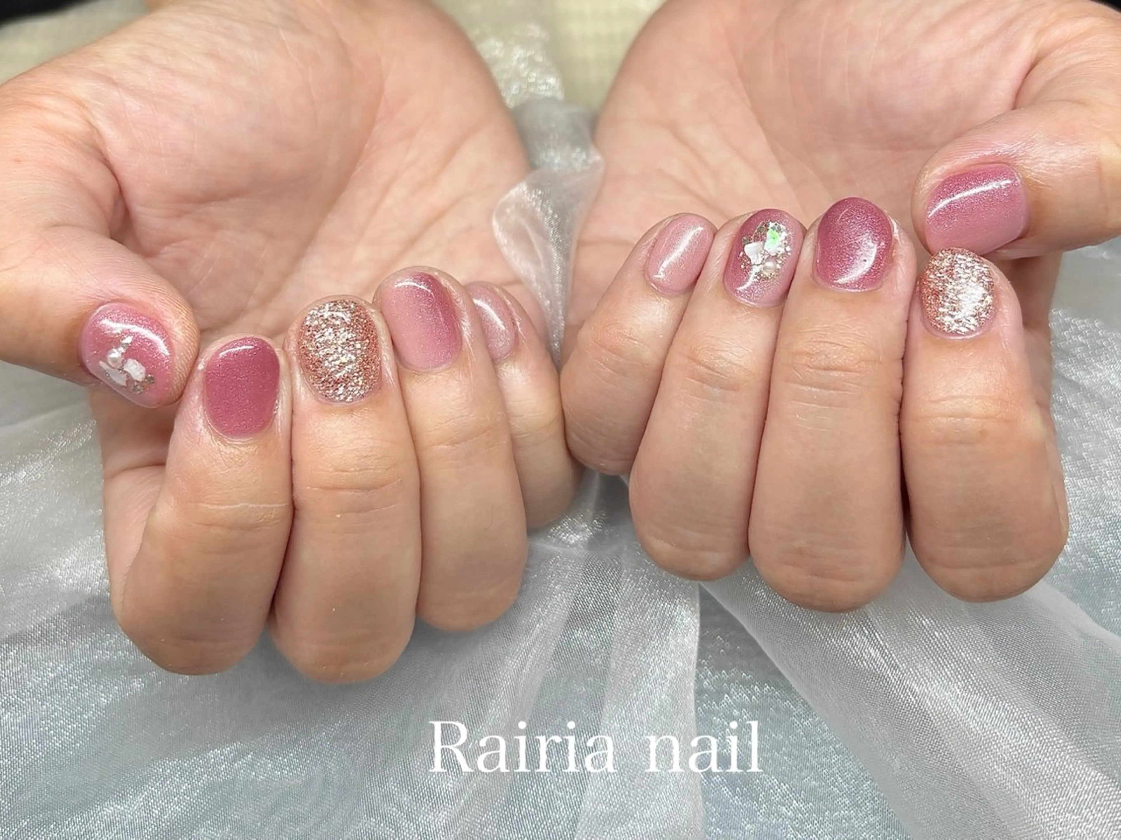 ネイル ハンドネイル Sato. Rairiaのネイルデザイン