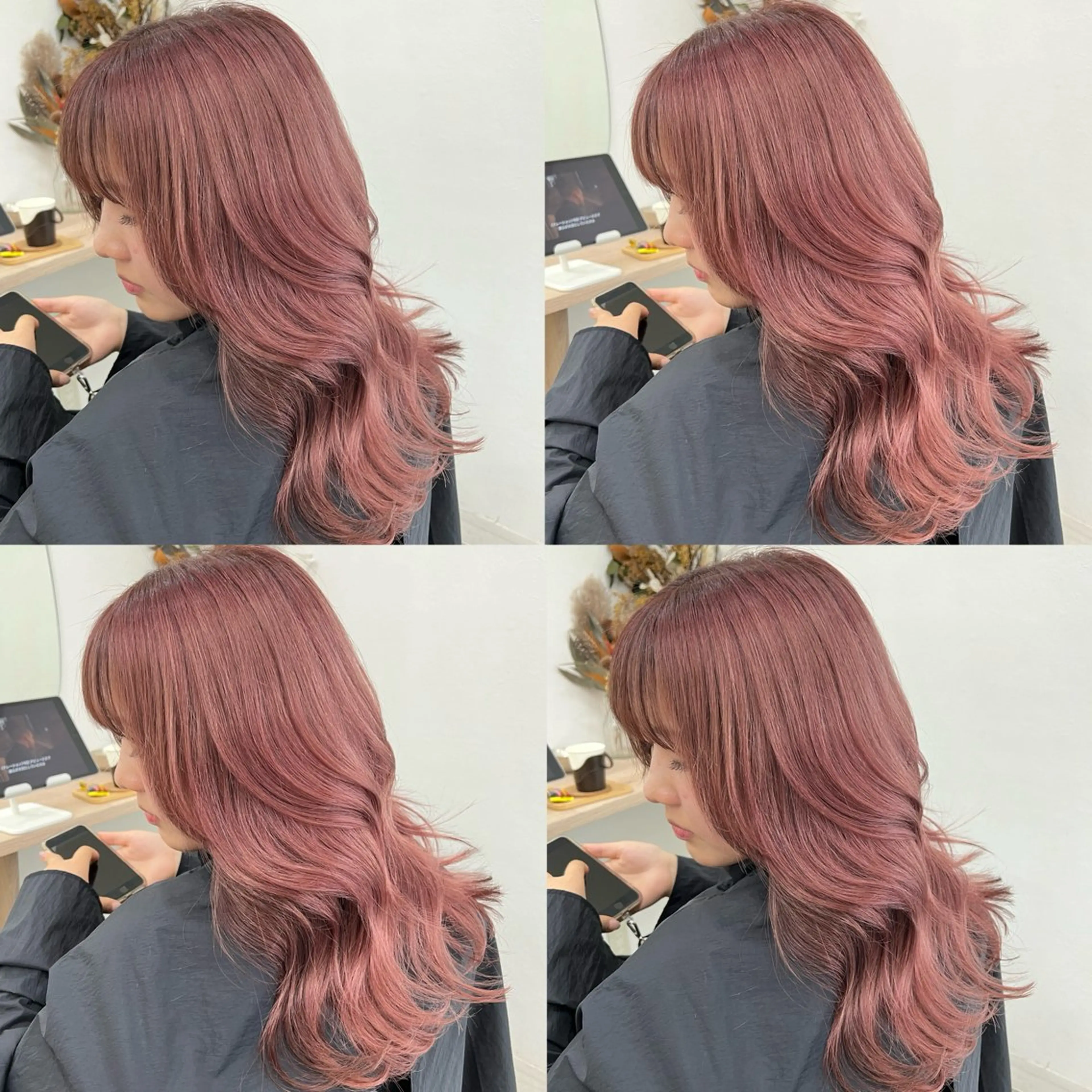 ロング カラー ヘアカラー TOKI mahoのヘアスタイル