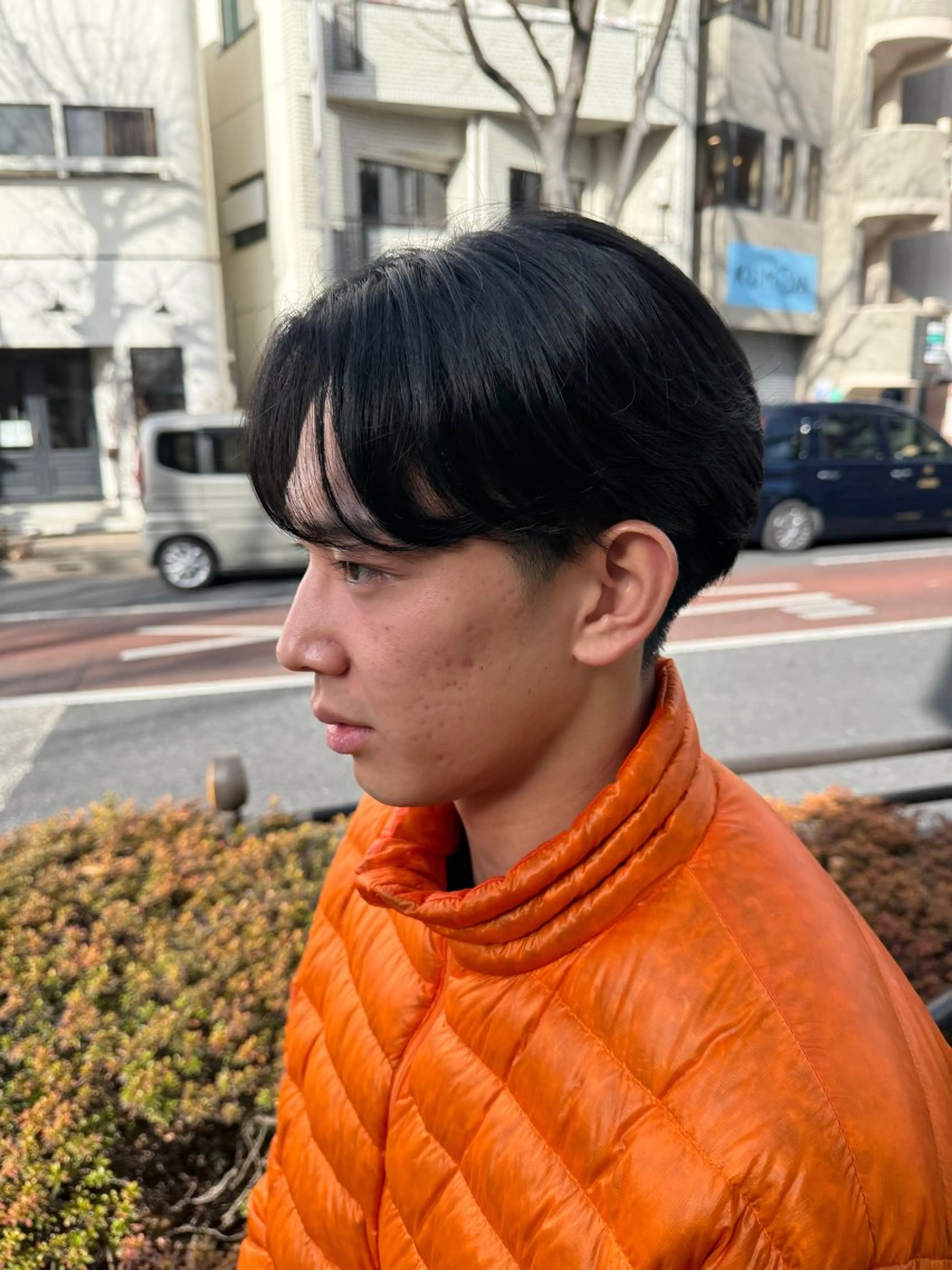 メンズ 酸性縮毛矯正/メンズ /レイヤー/アヤネのヘアスタイル