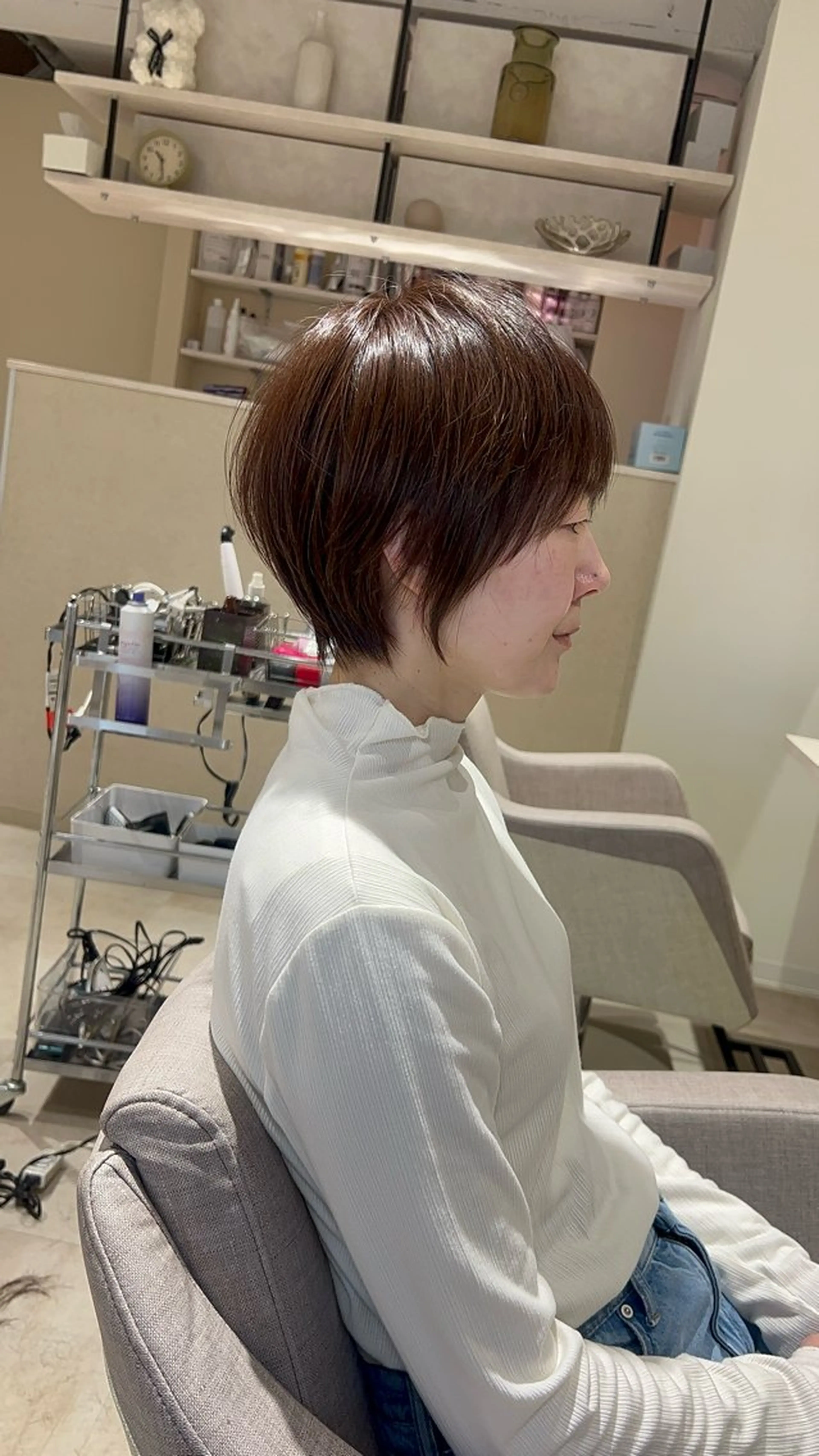 ショート 林 瑞起のヘアスタイル