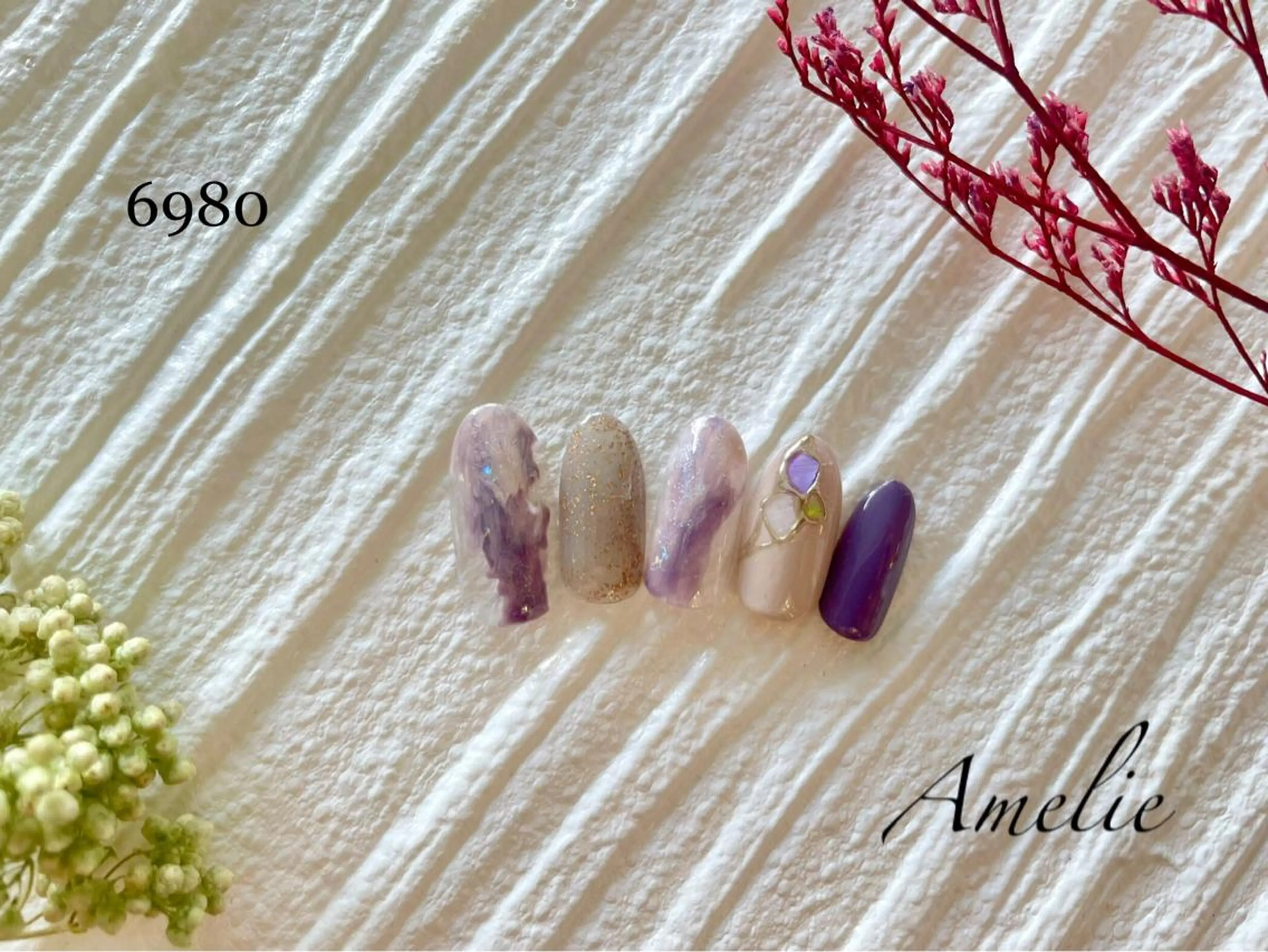 ネイル ハンドネイル いちじゅう あおいのネイルデザイン