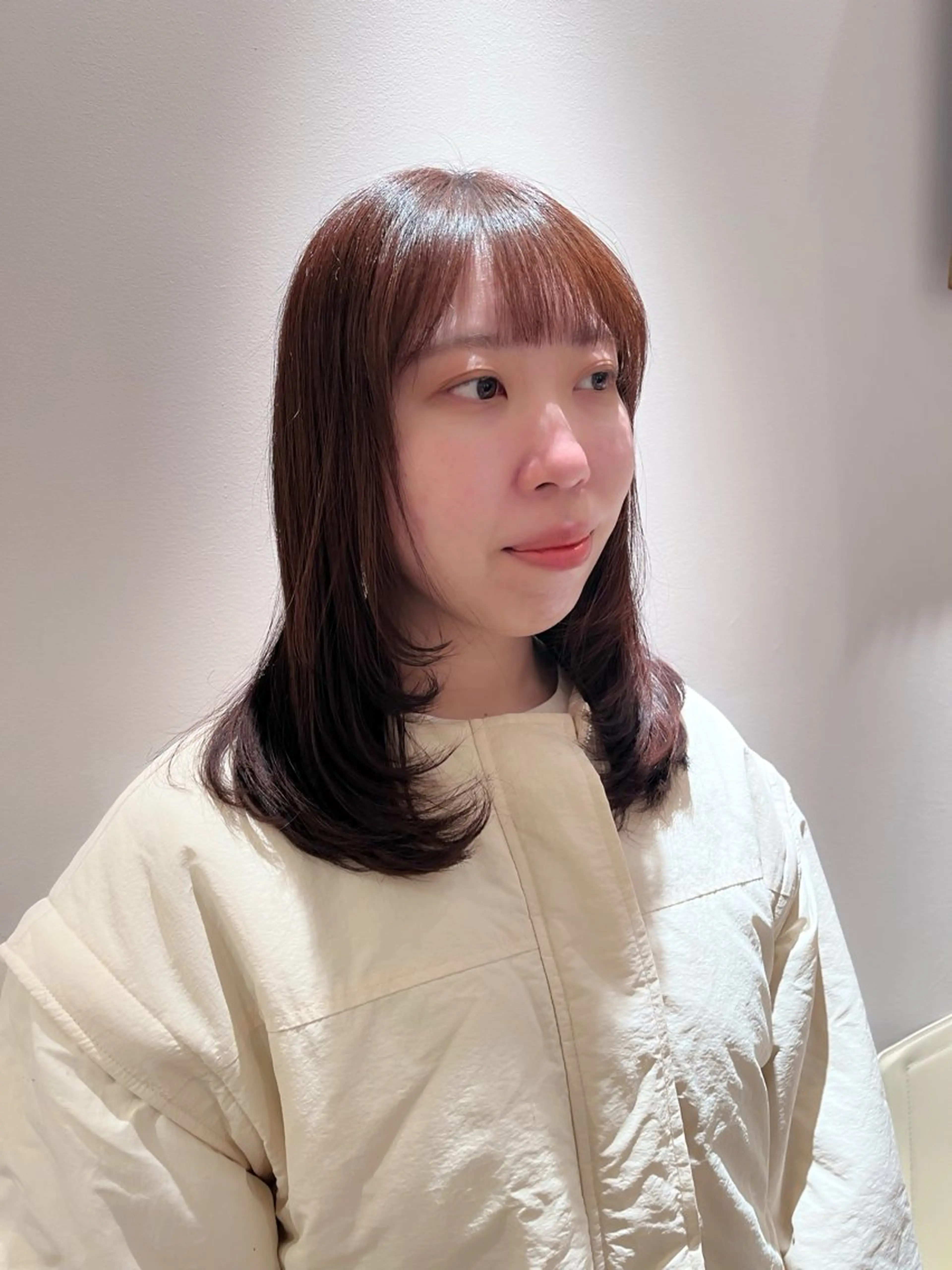 🎀 𝙘𝙪𝙩 & 𝙩𝙧𝙚𝙖𝙩𝙢𝙚𝙣𝙩 🎀 肩下ロングの方用メニュー✨の写真