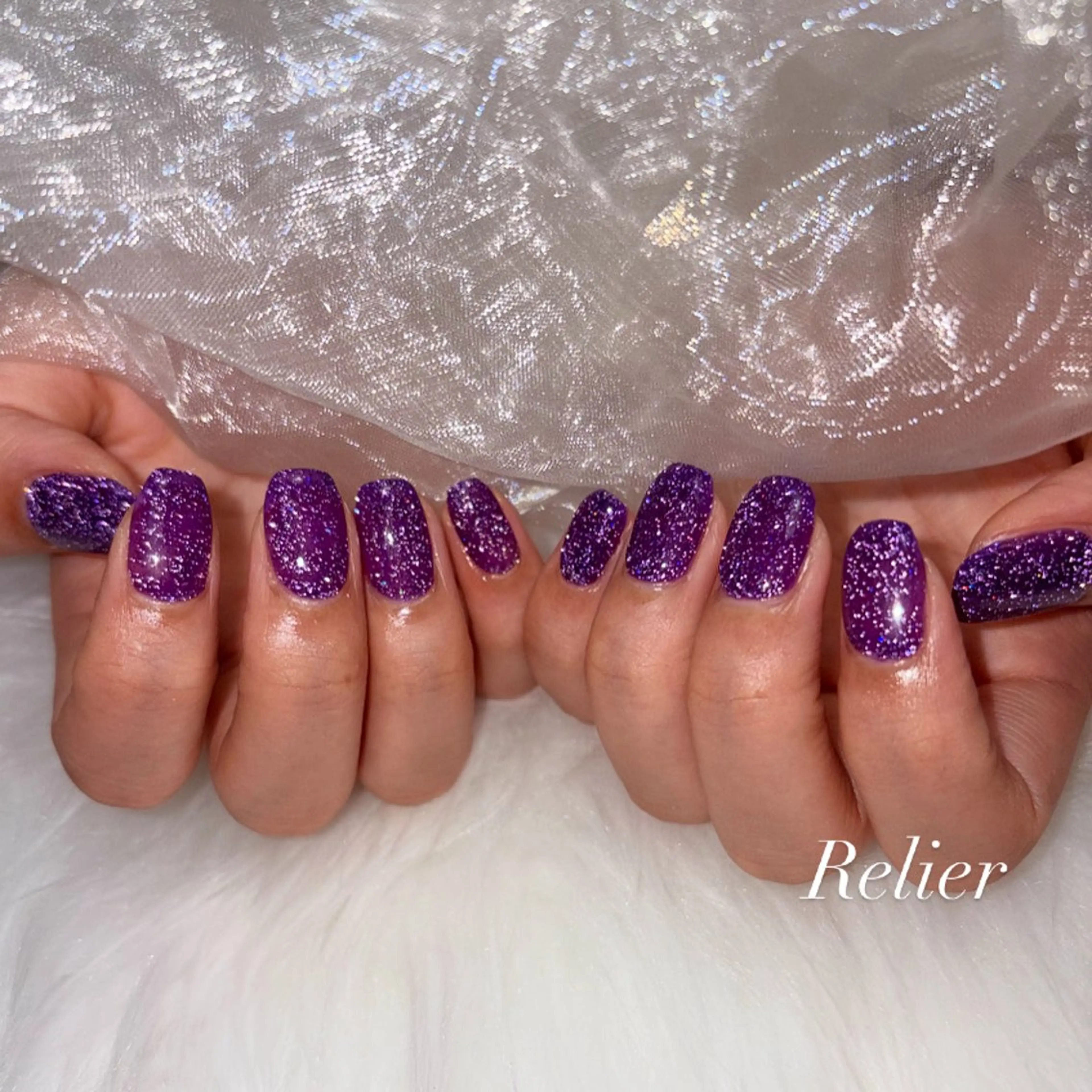 ネイル フラッシュネイル ハンドネイル Relier Airiのネイルデザイン