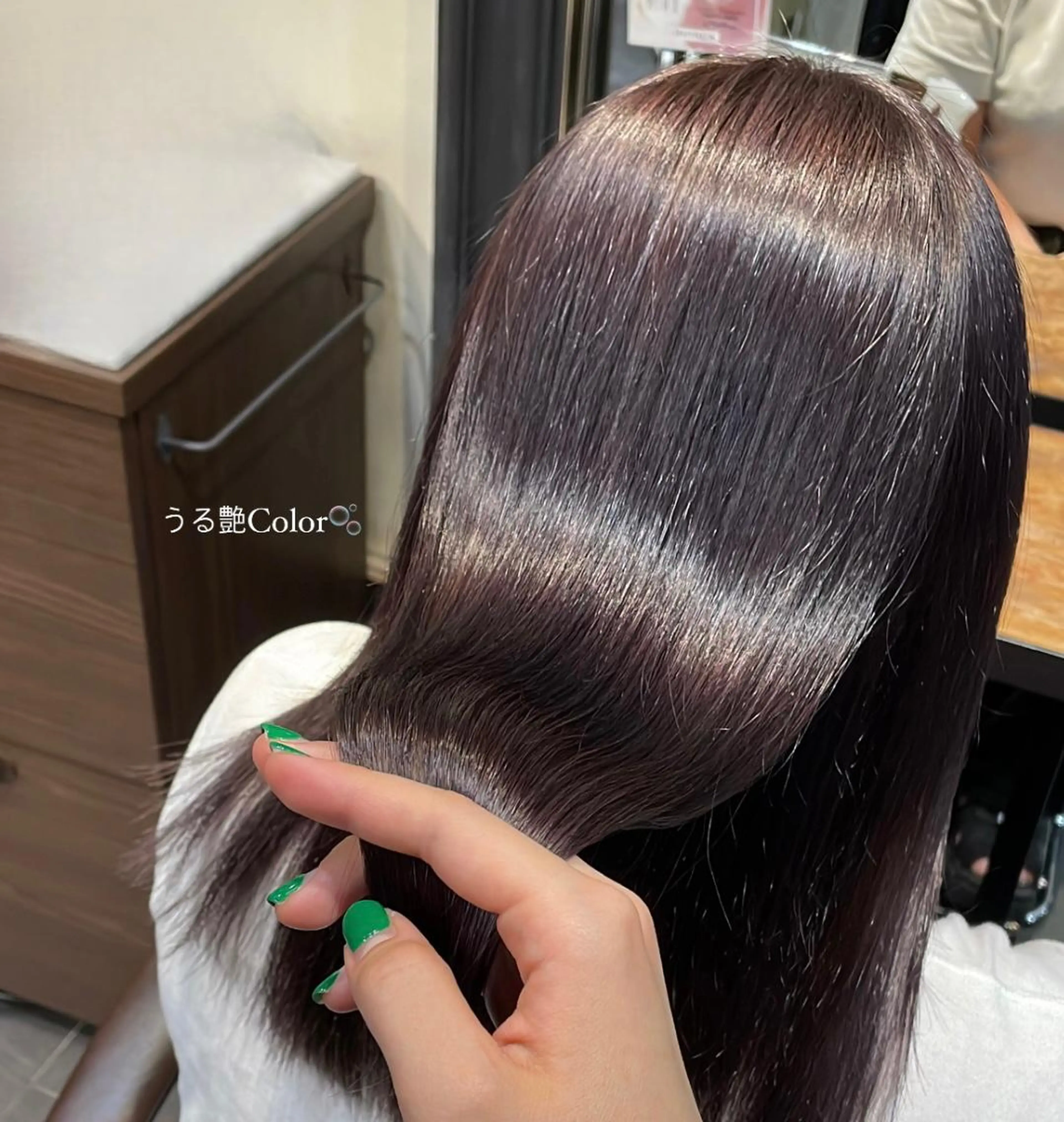 ミディアム カラー MINX 長濱 優花 /銀座美容師のヘアスタイル