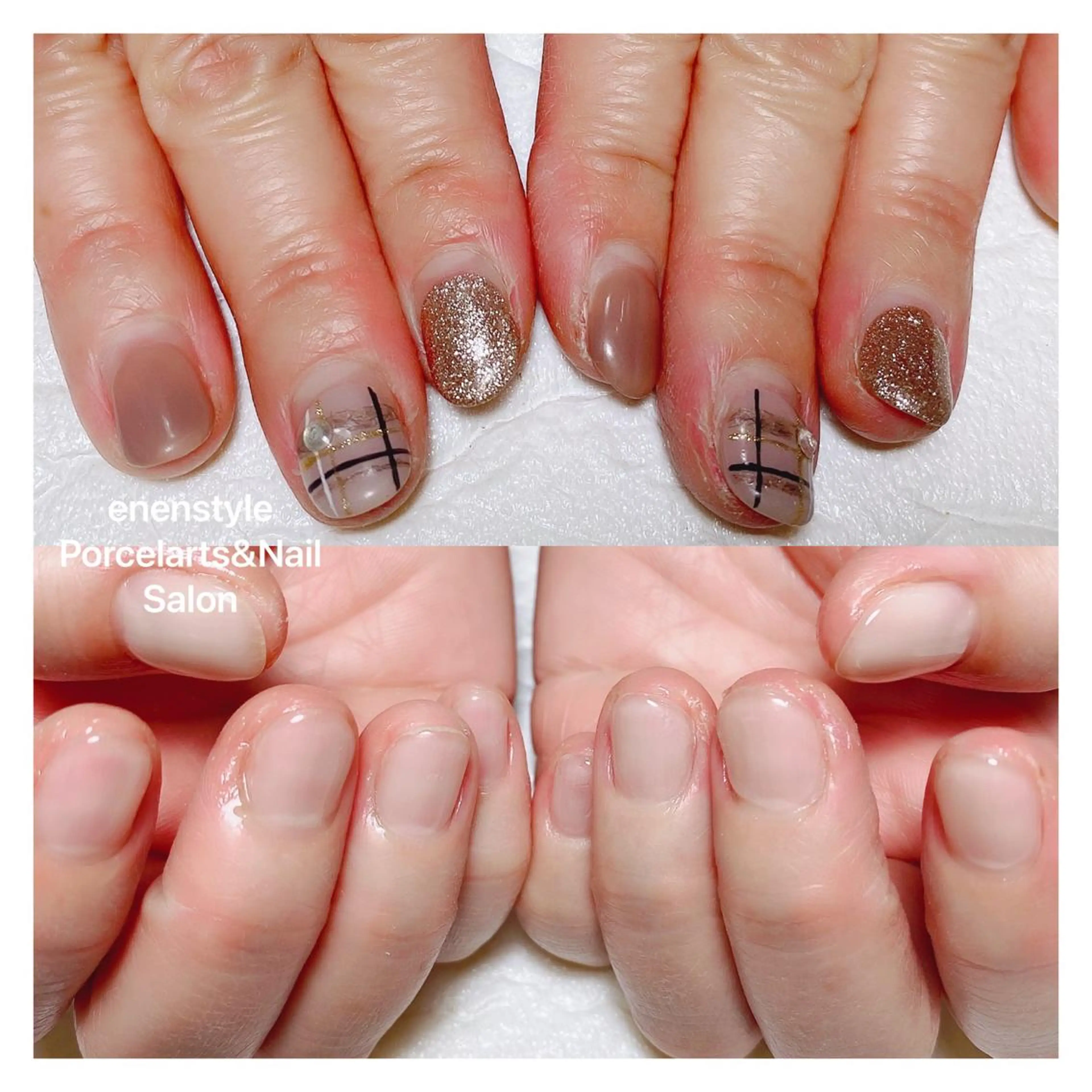 ショート ネイル 👑enen style👑のネイルデザイン