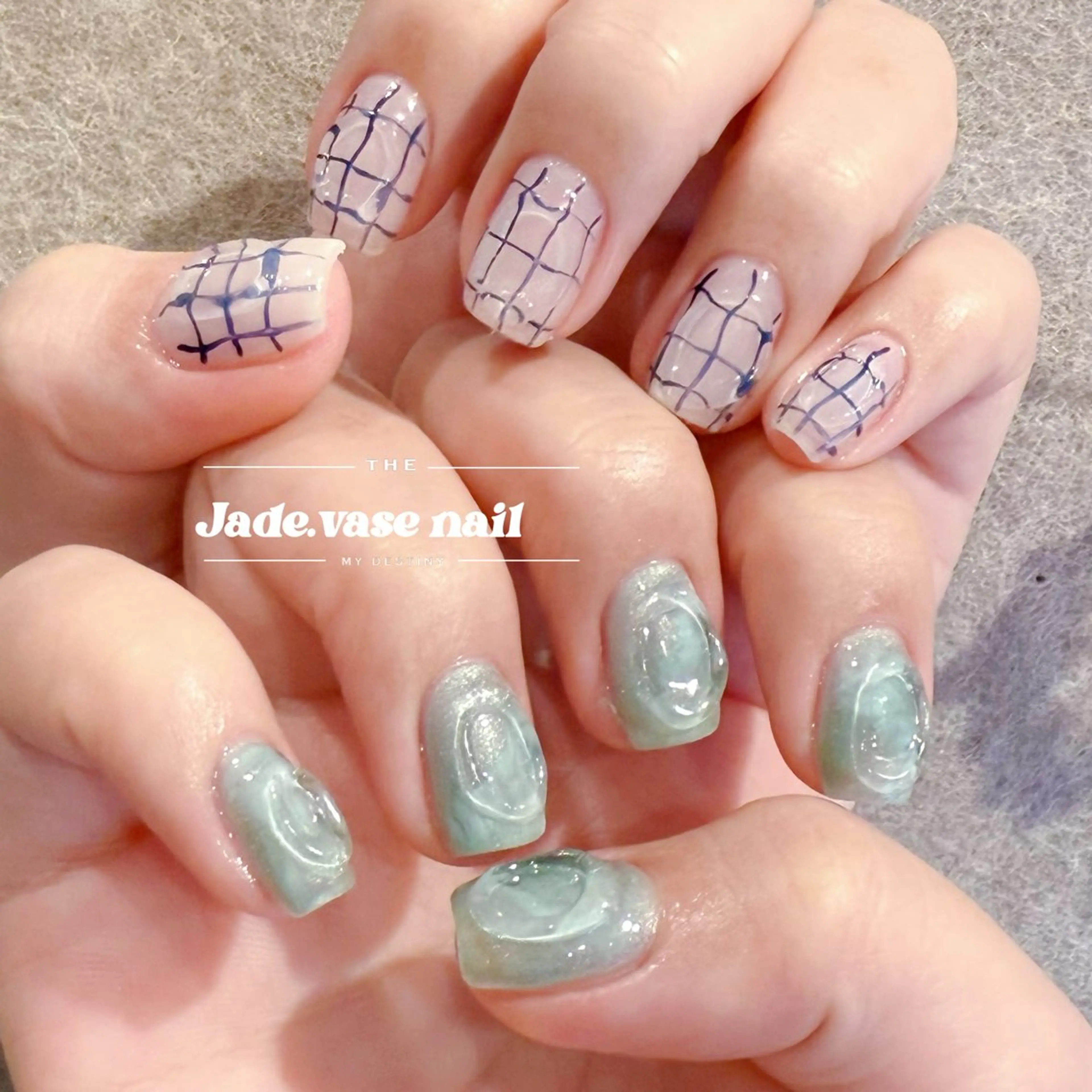 ネイル ハンドネイル ハンドケア ✰Jade.vase 银座のネイルデザイン