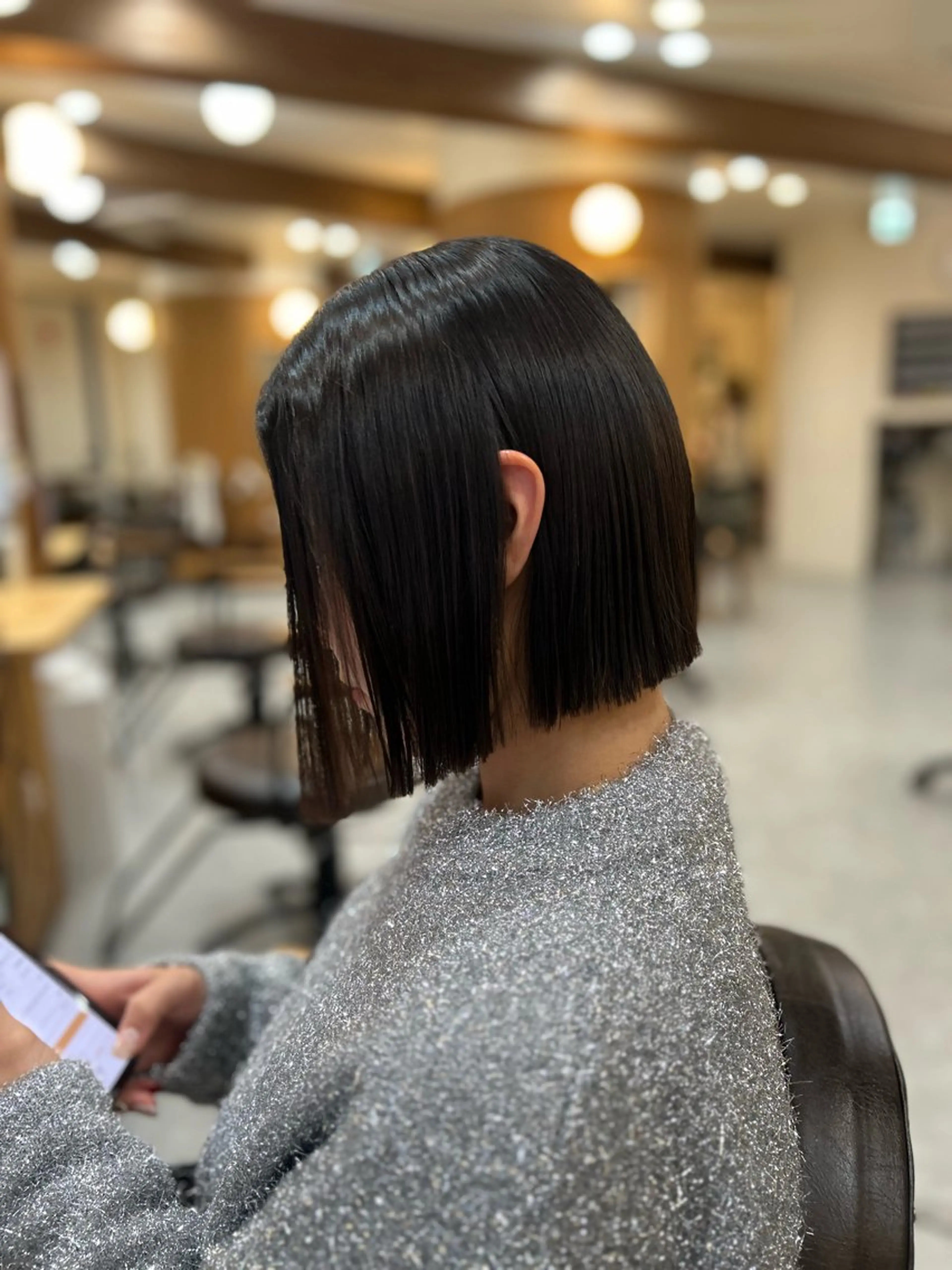 ミディアム カット 縮毛矯正 SHIAN八王子店 🧸あずみ🧸のヘアスタイル