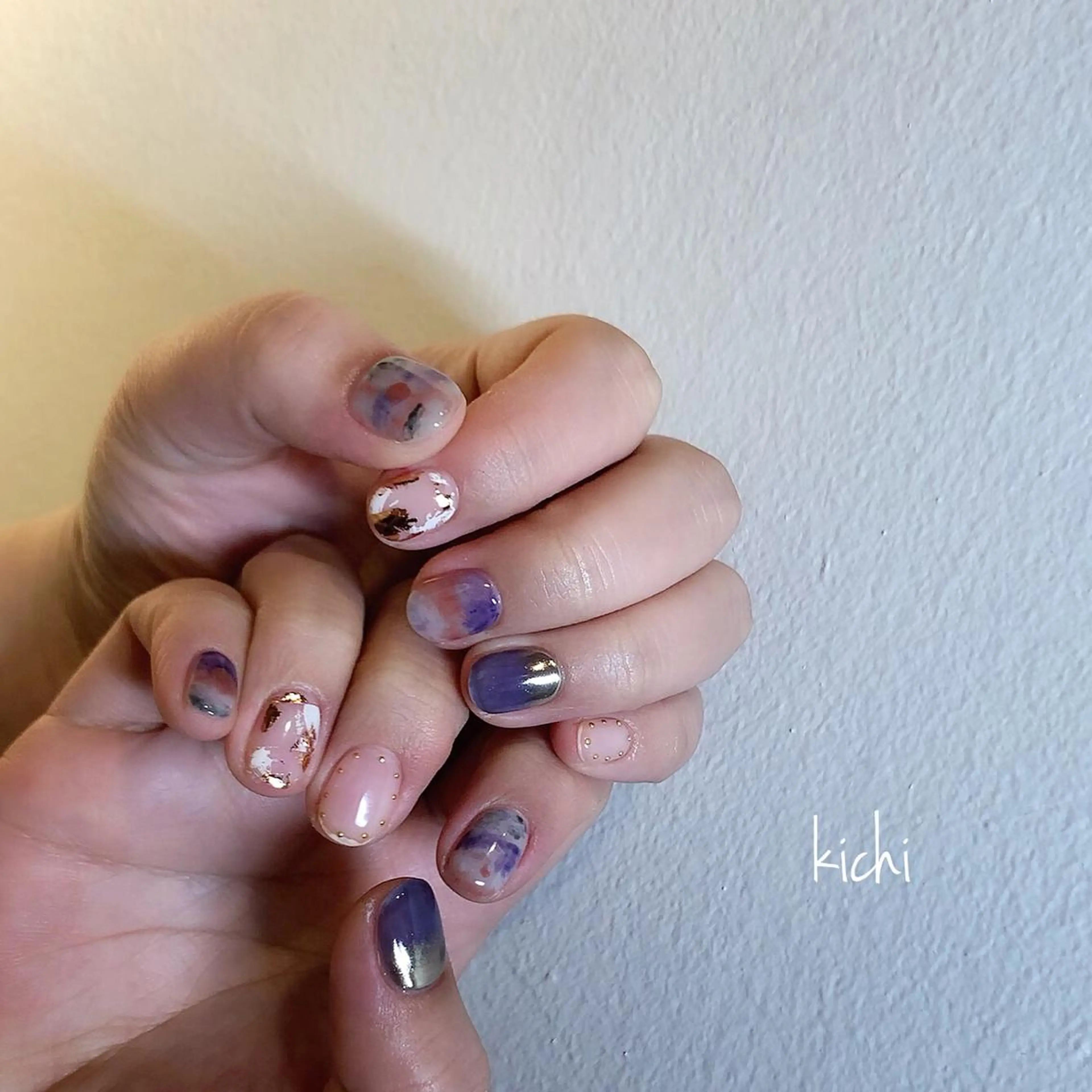 ネイル kichi･: *のネイルデザイン