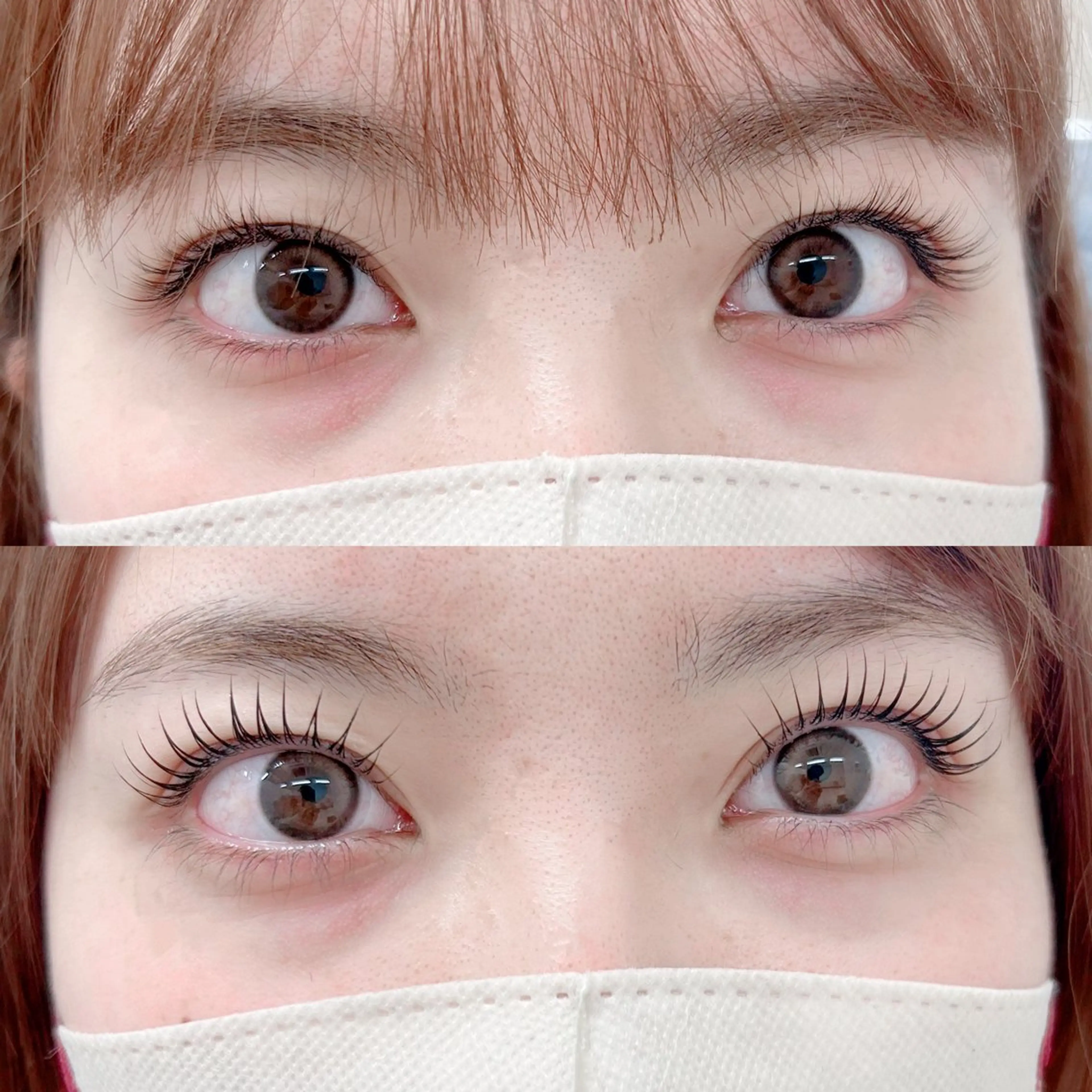 韓国風束感仕上げまつげパーマ♡〔パリジェンヌラッシュリフト〕の写真