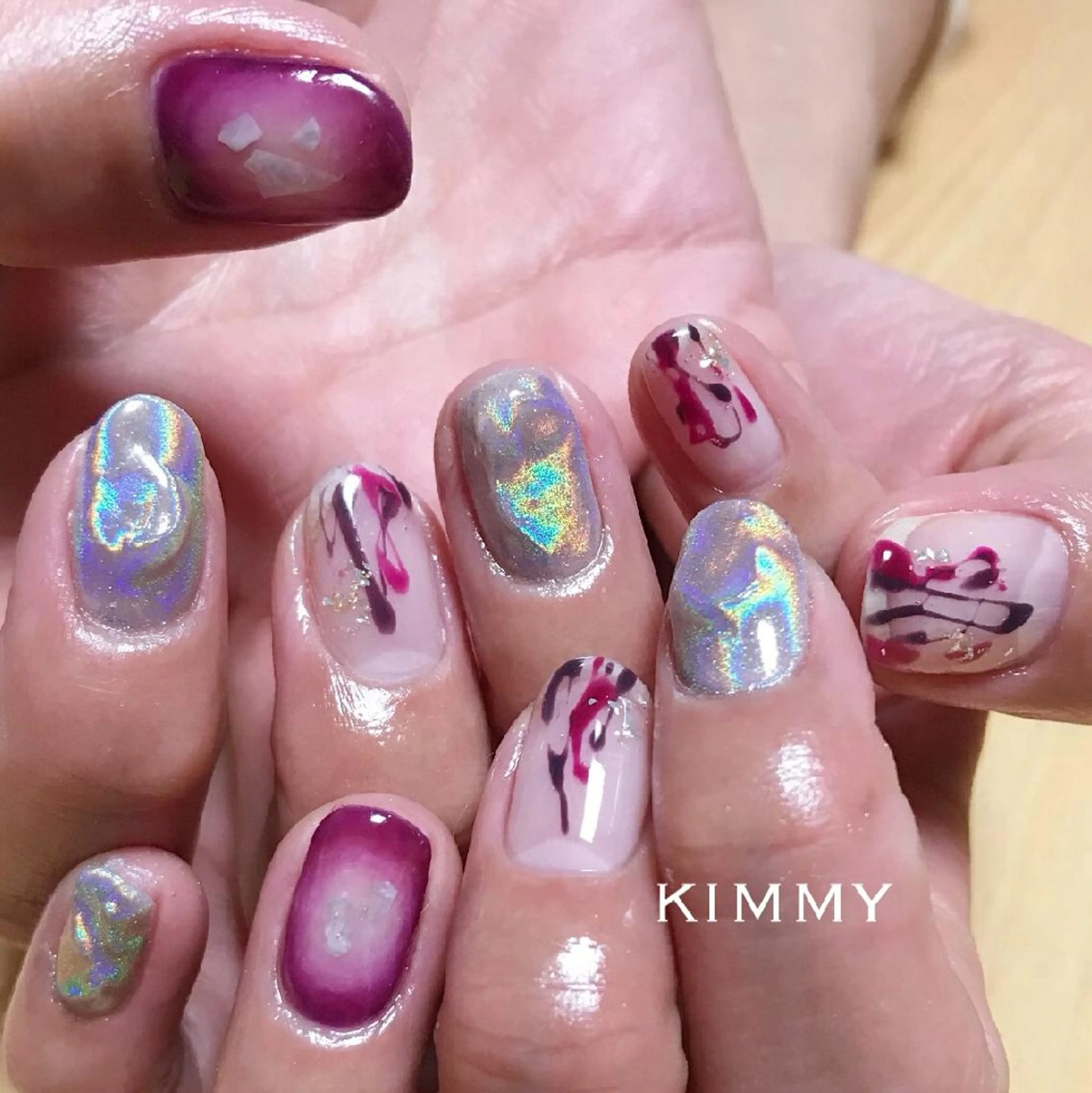 ネイル ハンドネイル kimmy nailsのネイルデザイン