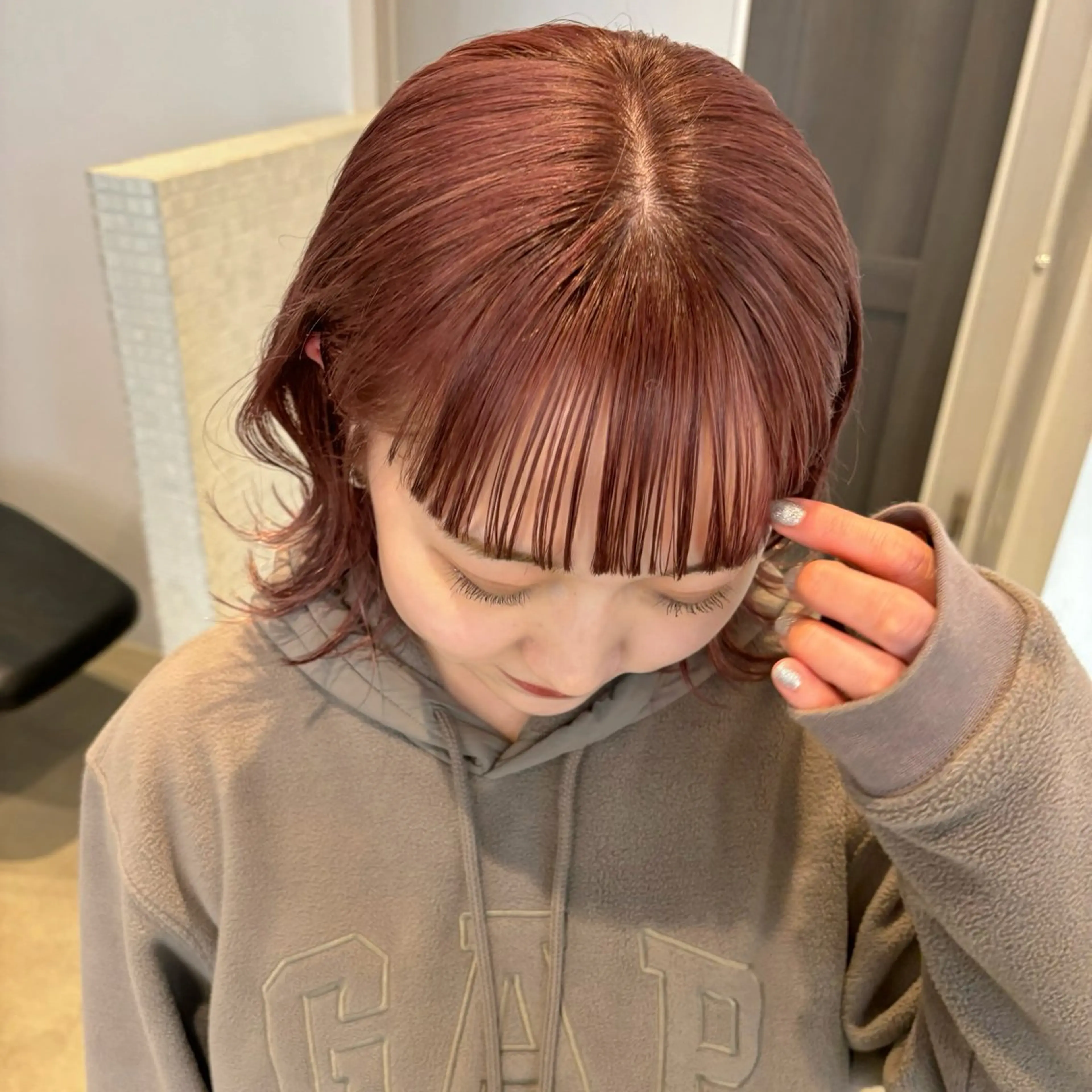 ミディアム カラー ブリーチ December/渋谷所属・カットモデル募集/ nanami‪ ꪔ̤のヘアスタイル