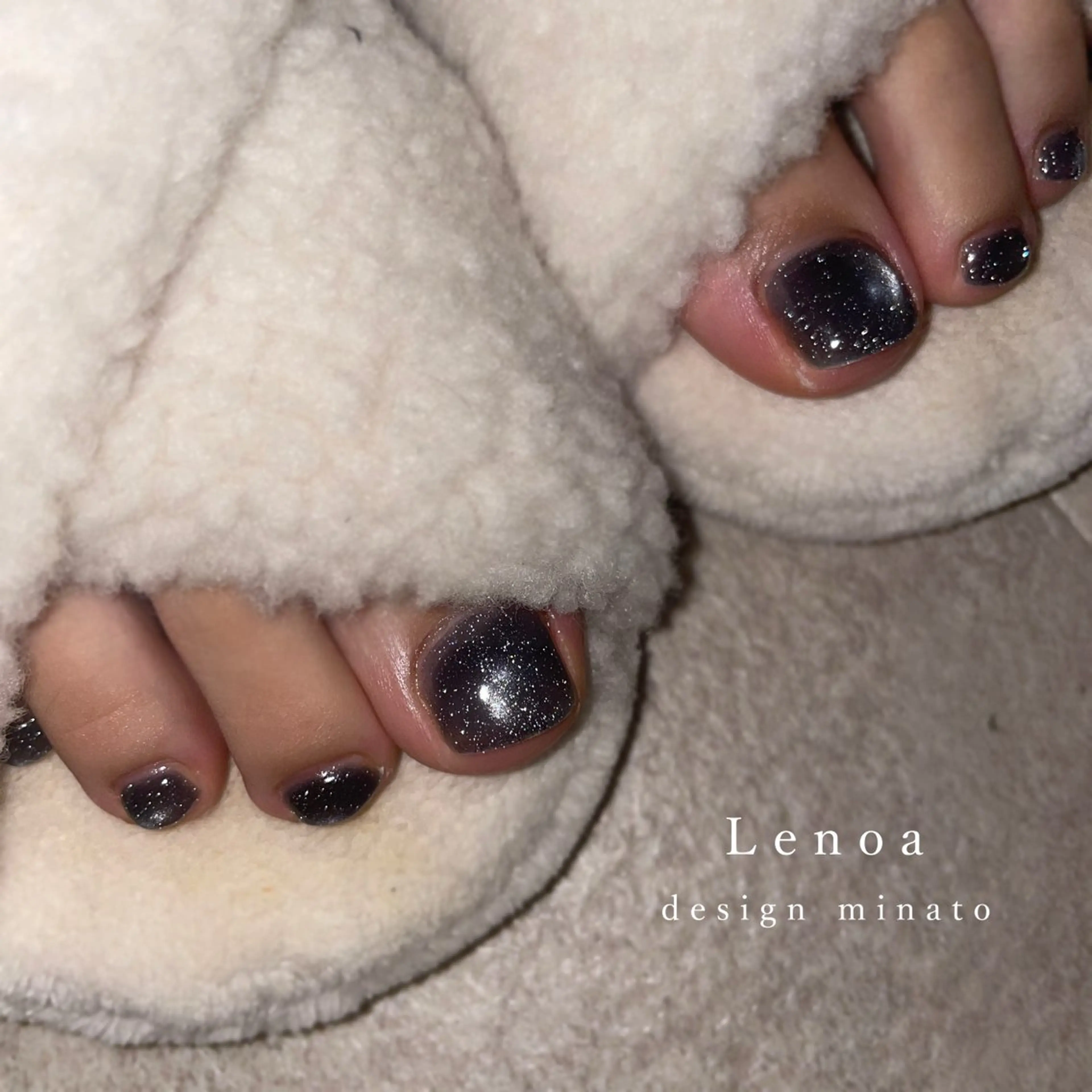 ネイル フットネイル Lenoa minatoのネイルデザイン