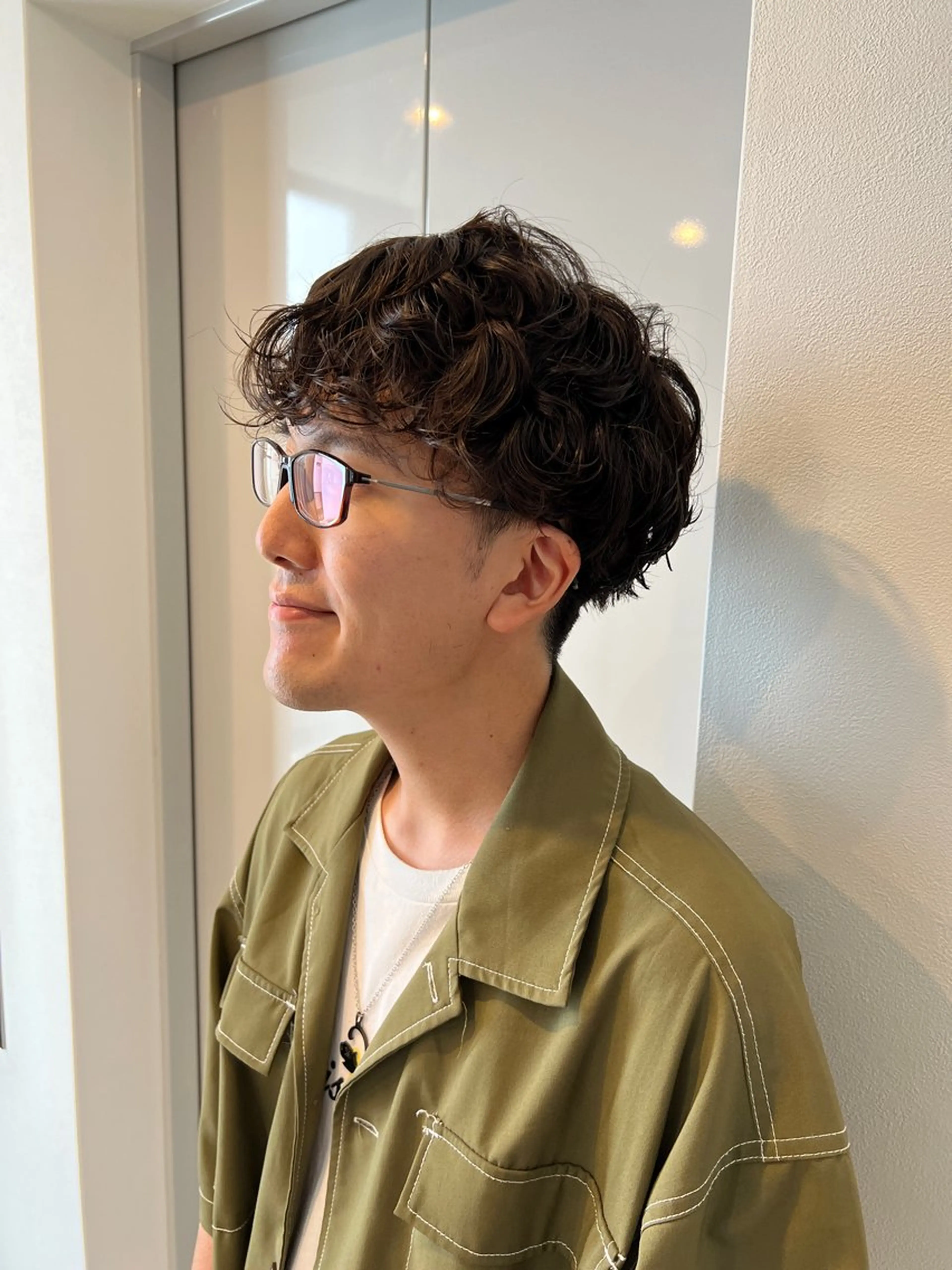 パーマ メンズ THINK SHOP sakiのヘアスタイル