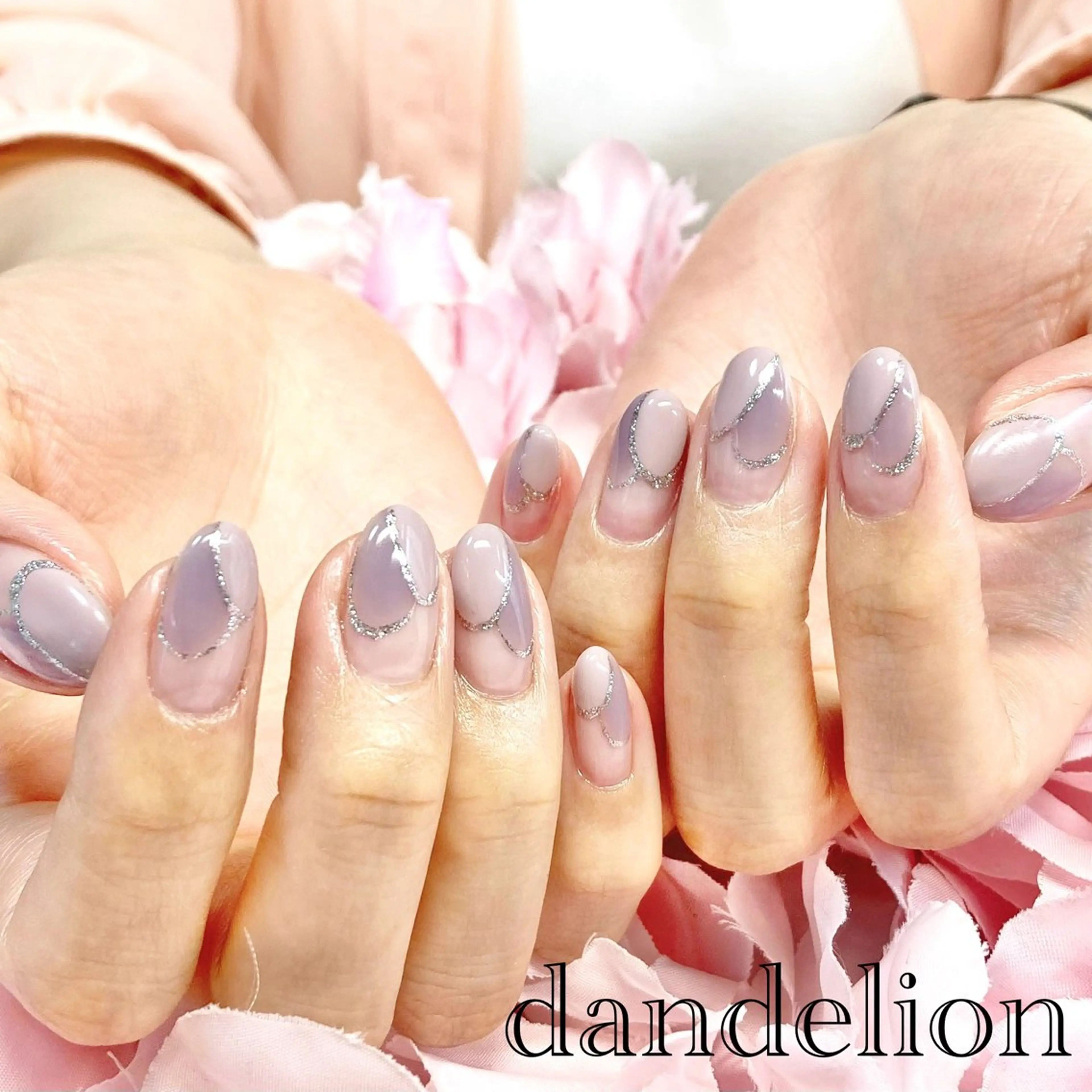 ネイル ハンドネイル ハンドケア dandelion ダンデライオンのネイルデザイン