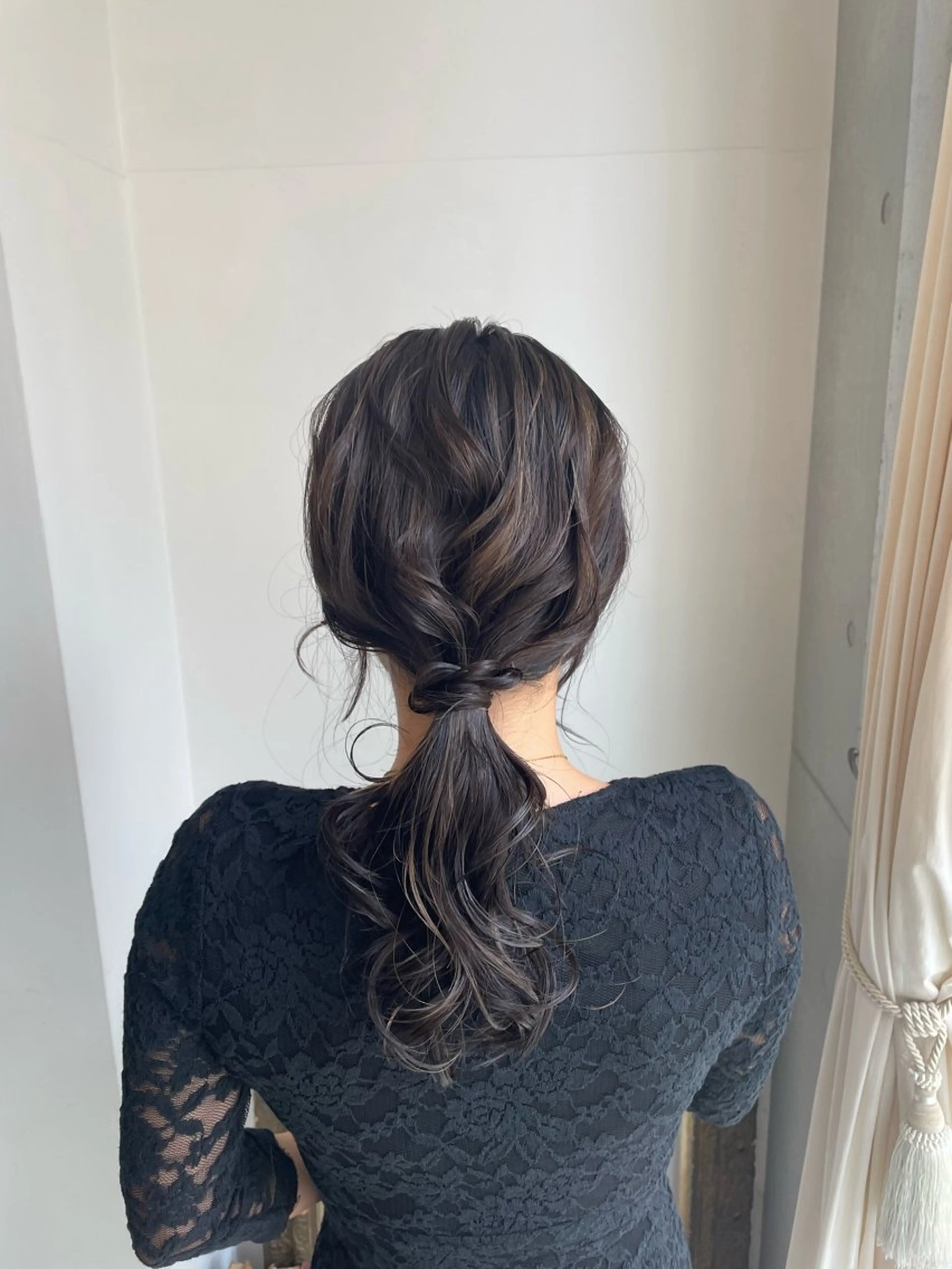 ヘアアレンジ ヘアセット リ ノのヘアスタイル