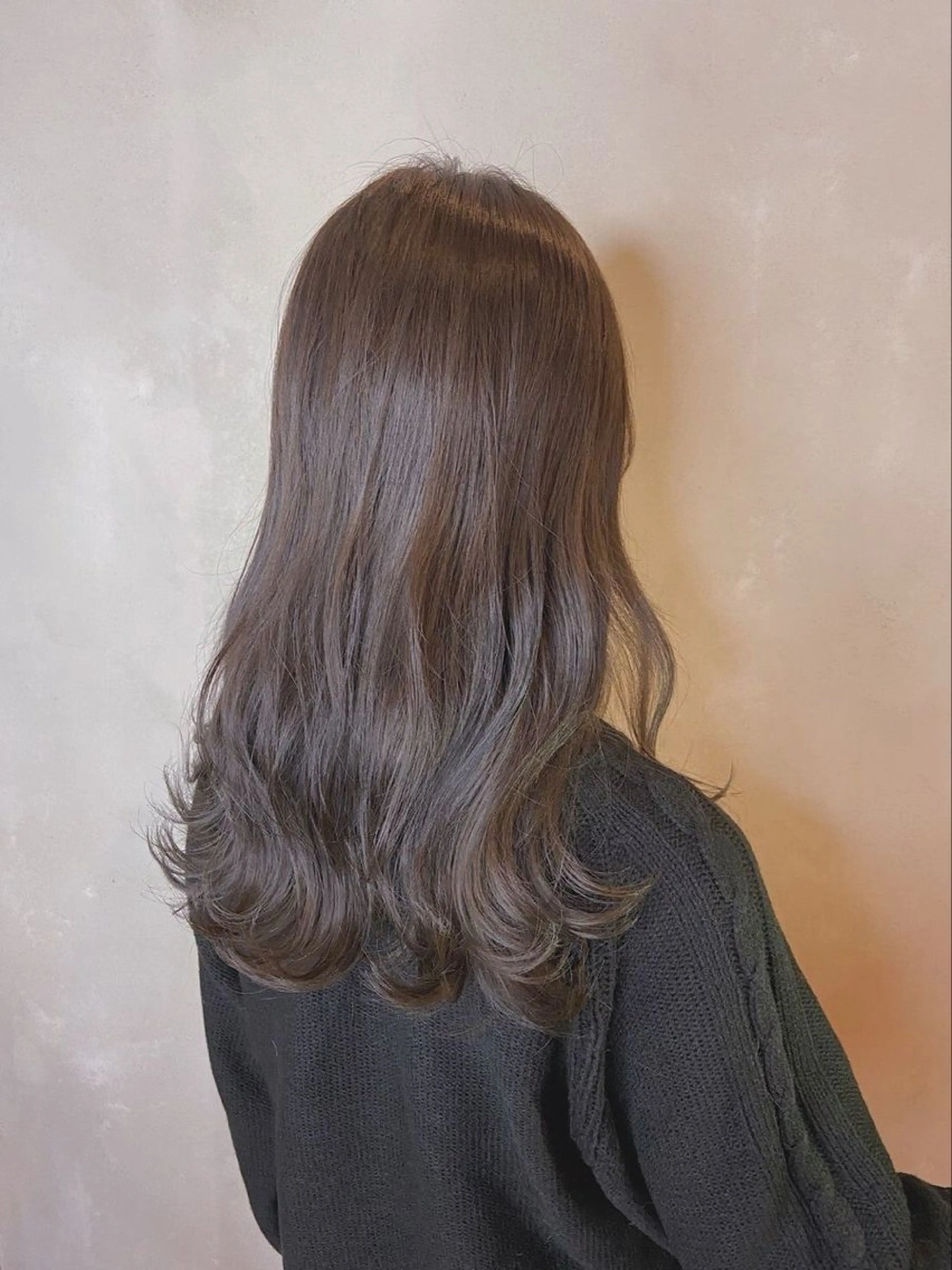 【贅沢メニュー💎】ヘアカラー+髪質改善🌸形状トリートメントでサラサラ艶カラーが叶えられます🌈の写真