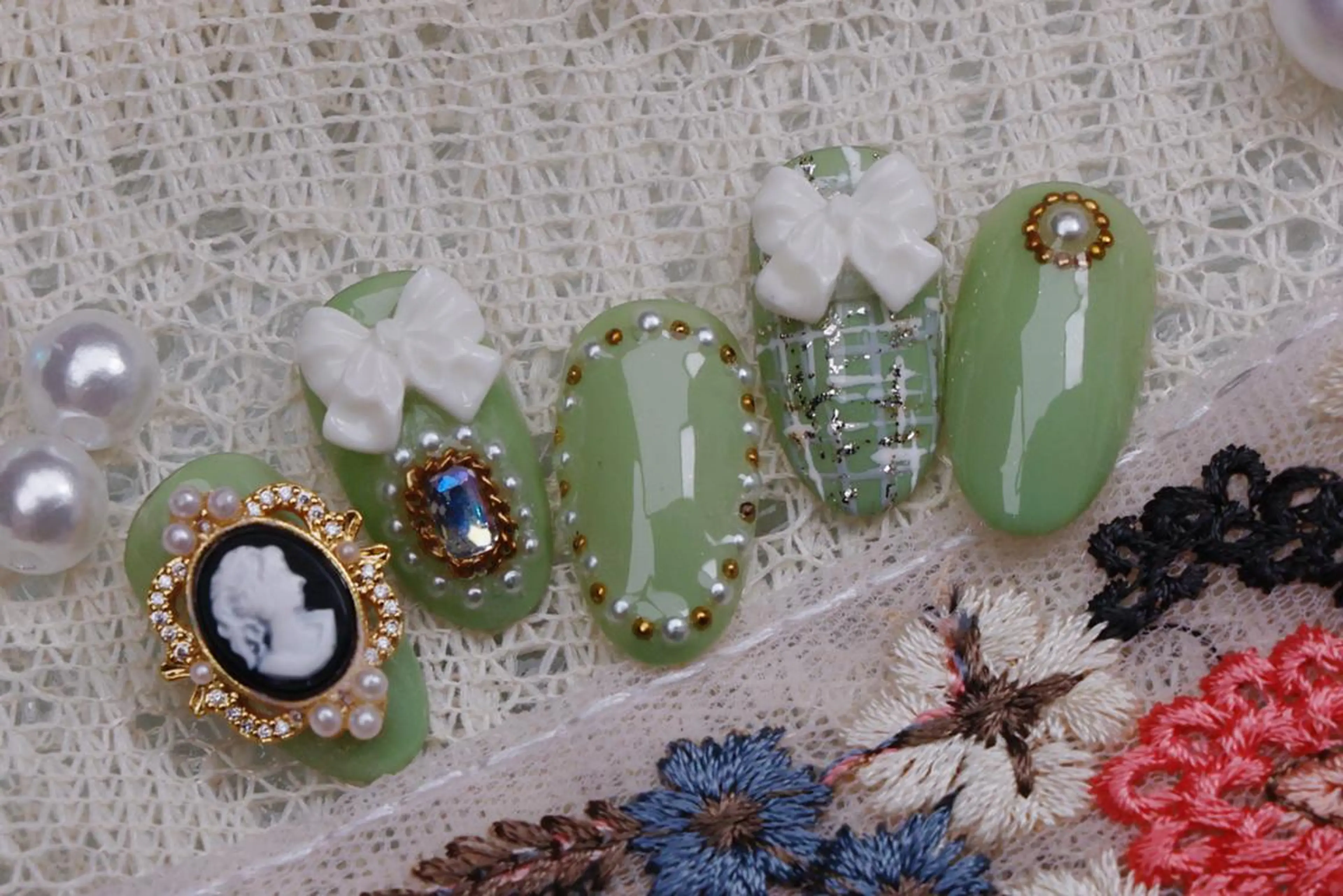 ネイル ハロウィン ロングネイル マグネットネイル スカルプネイル ネイルチップ Mss えりのネイルデザイン