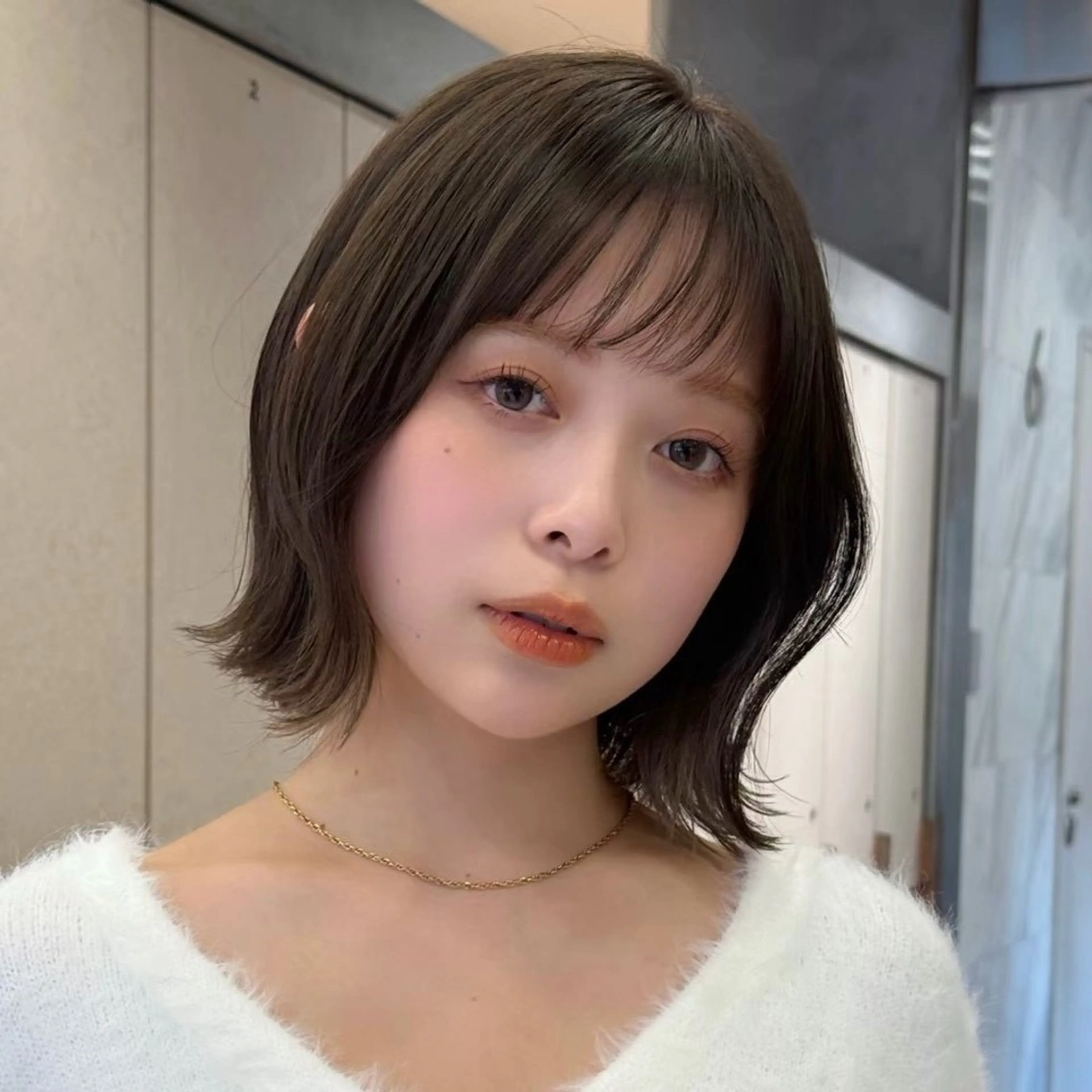 ショート ボブ/レイヤー/ 縮毛矯正/ 渡邊莉玖のヘアスタイル