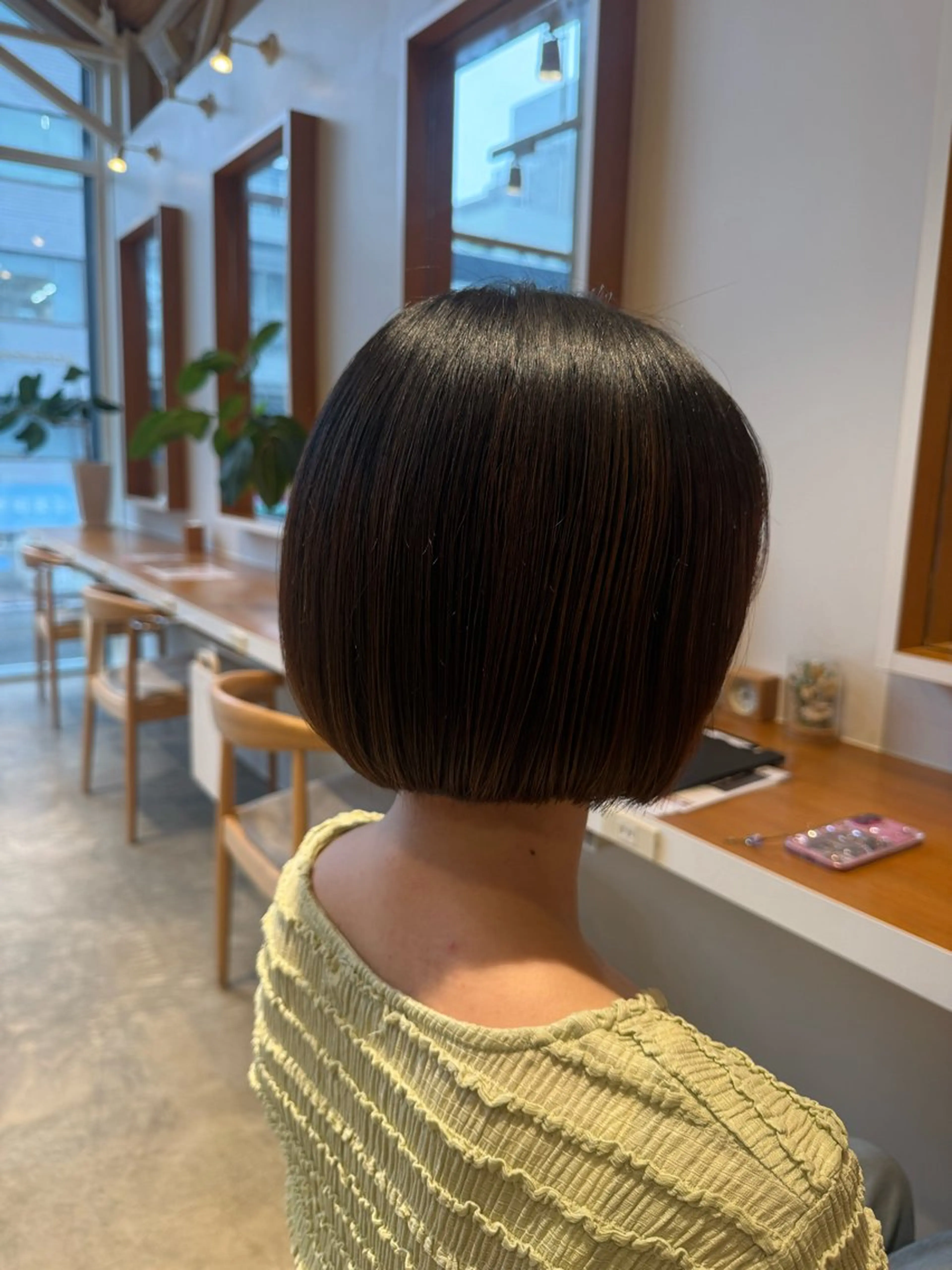 ミディアム ボブ 五十嵐 美玖のヘアスタイル