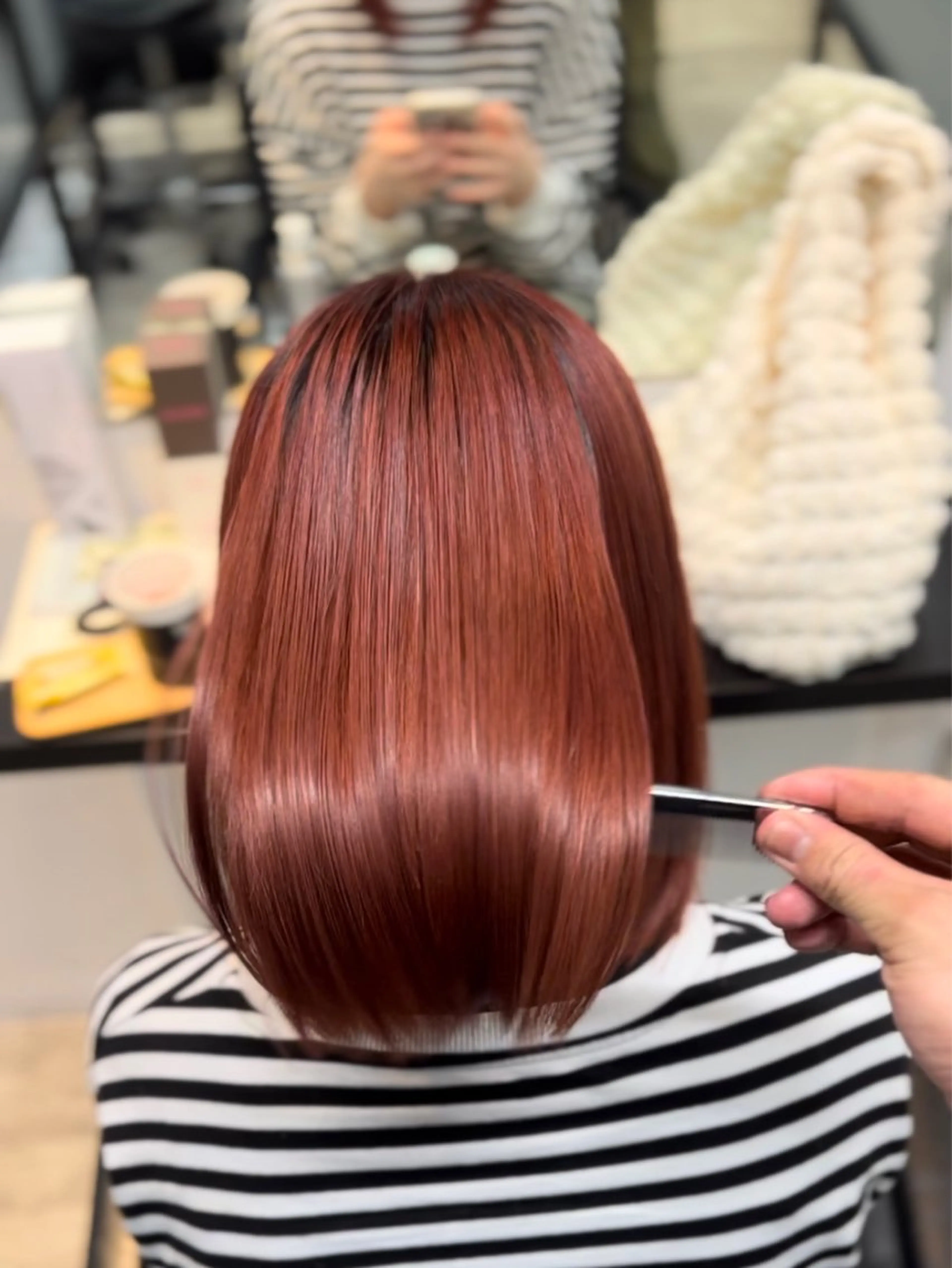 ミディアム ブリーチ矯正🉑/ まさるのヘアスタイル