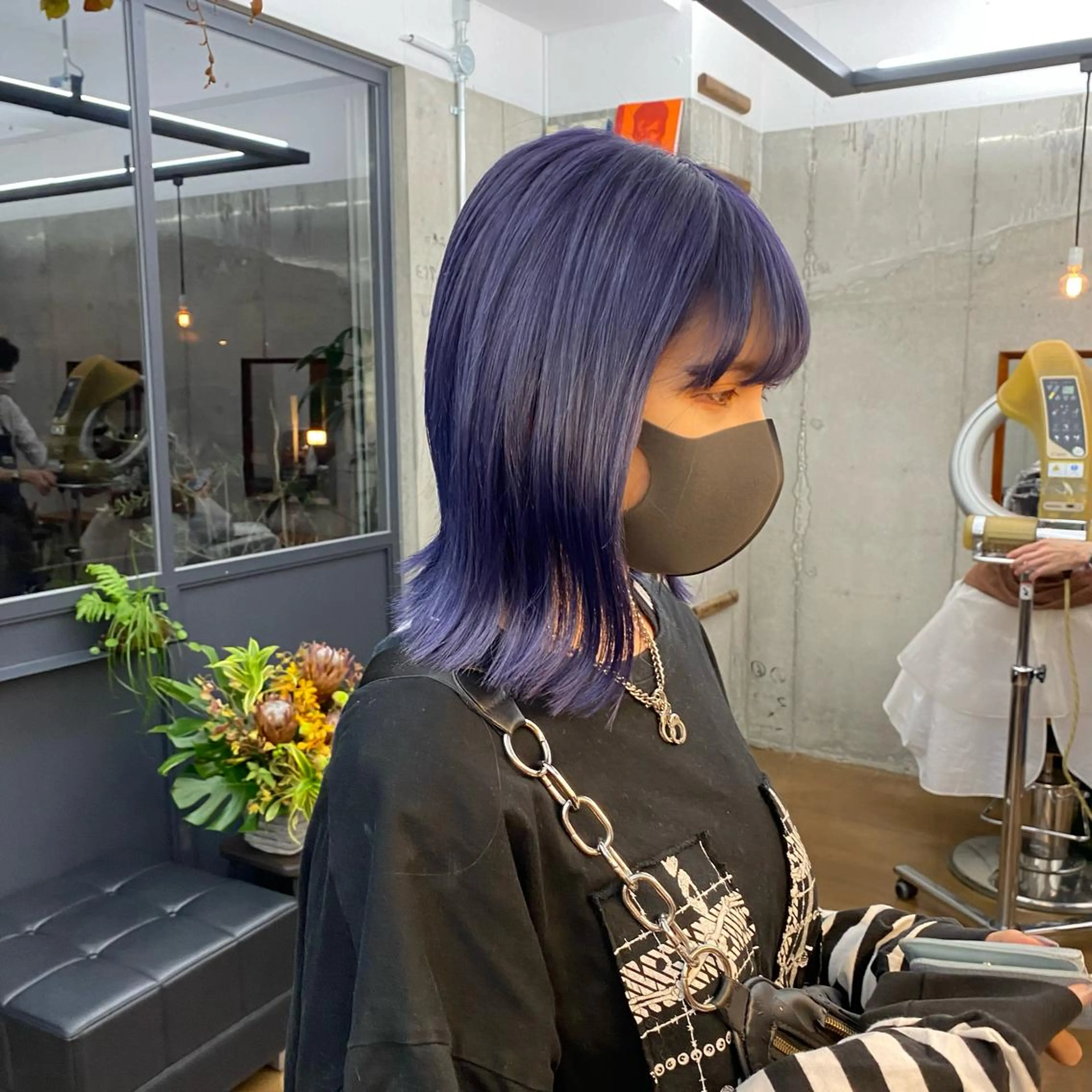 ミディアム カラー ラベンダーカラー パープルカラー ハイトーン/デザイン hirokiのヘアスタイル