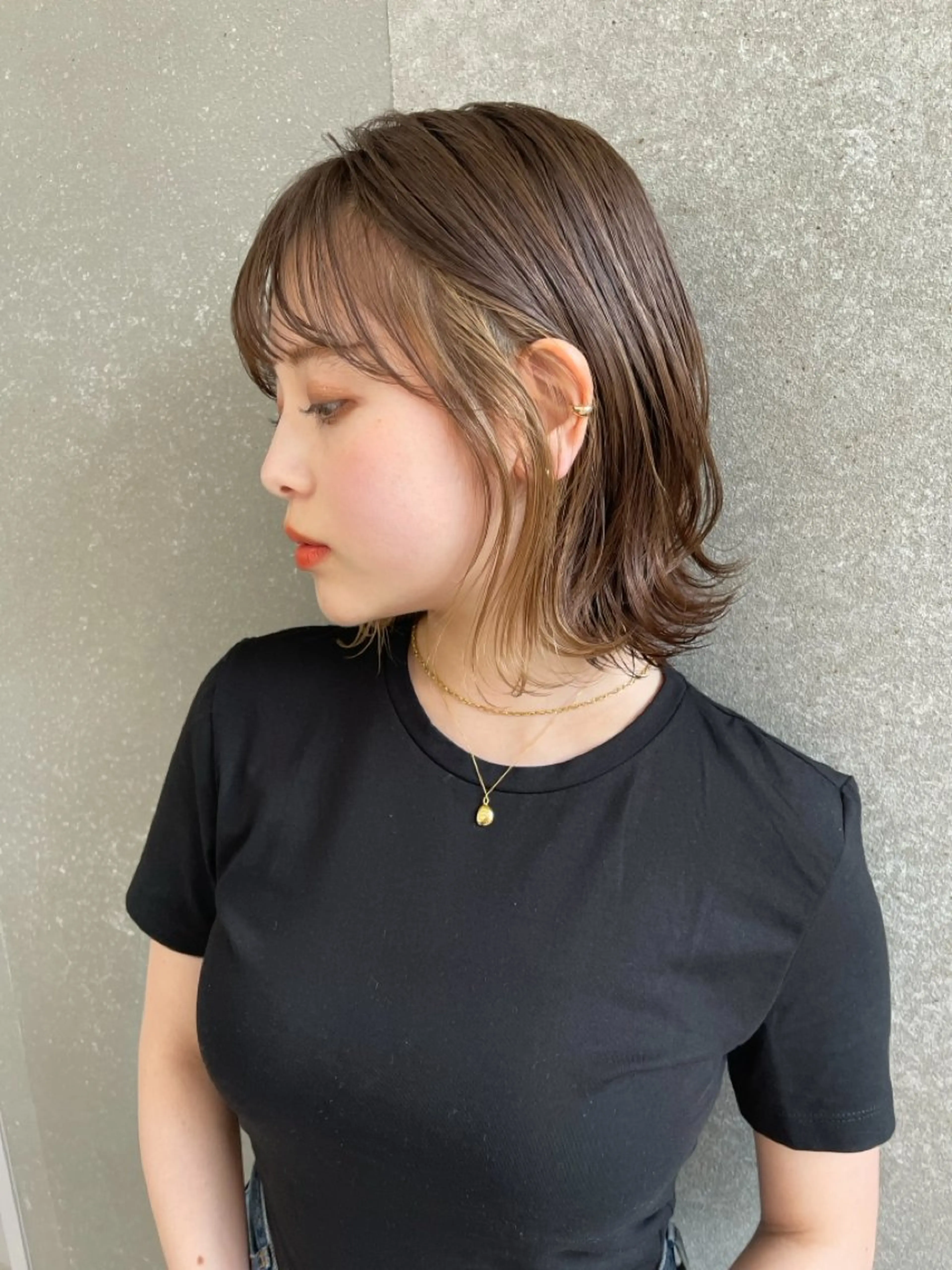 ショート カラー ベージュカラー ブリーチ インナーカラー カット ヘアカラー トリートメント ブリーチ特化 梅田本多翔のヘアスタイル