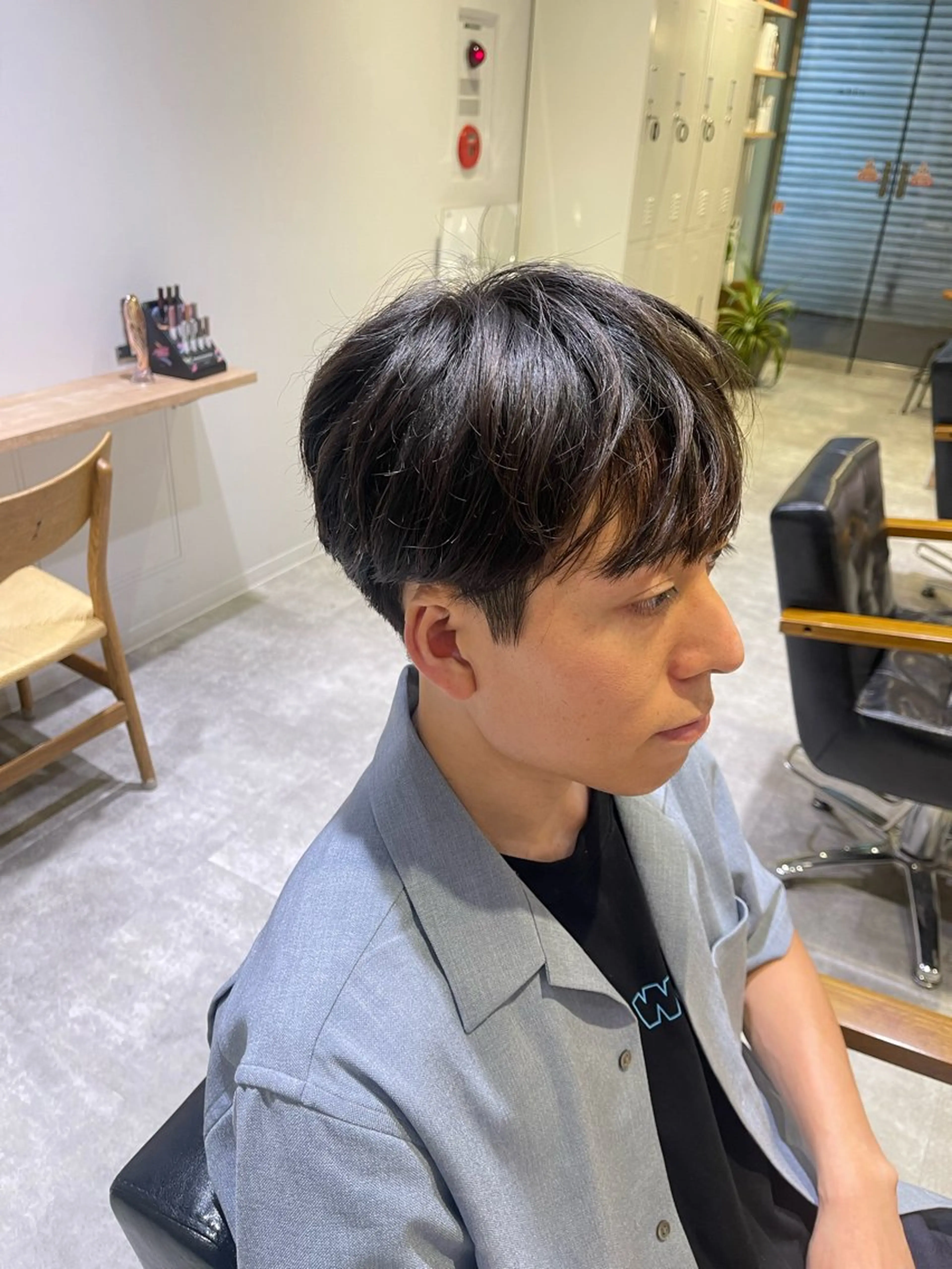 メンズ noa 似合わせ︰ 透明感︰韓国風のヘアスタイル