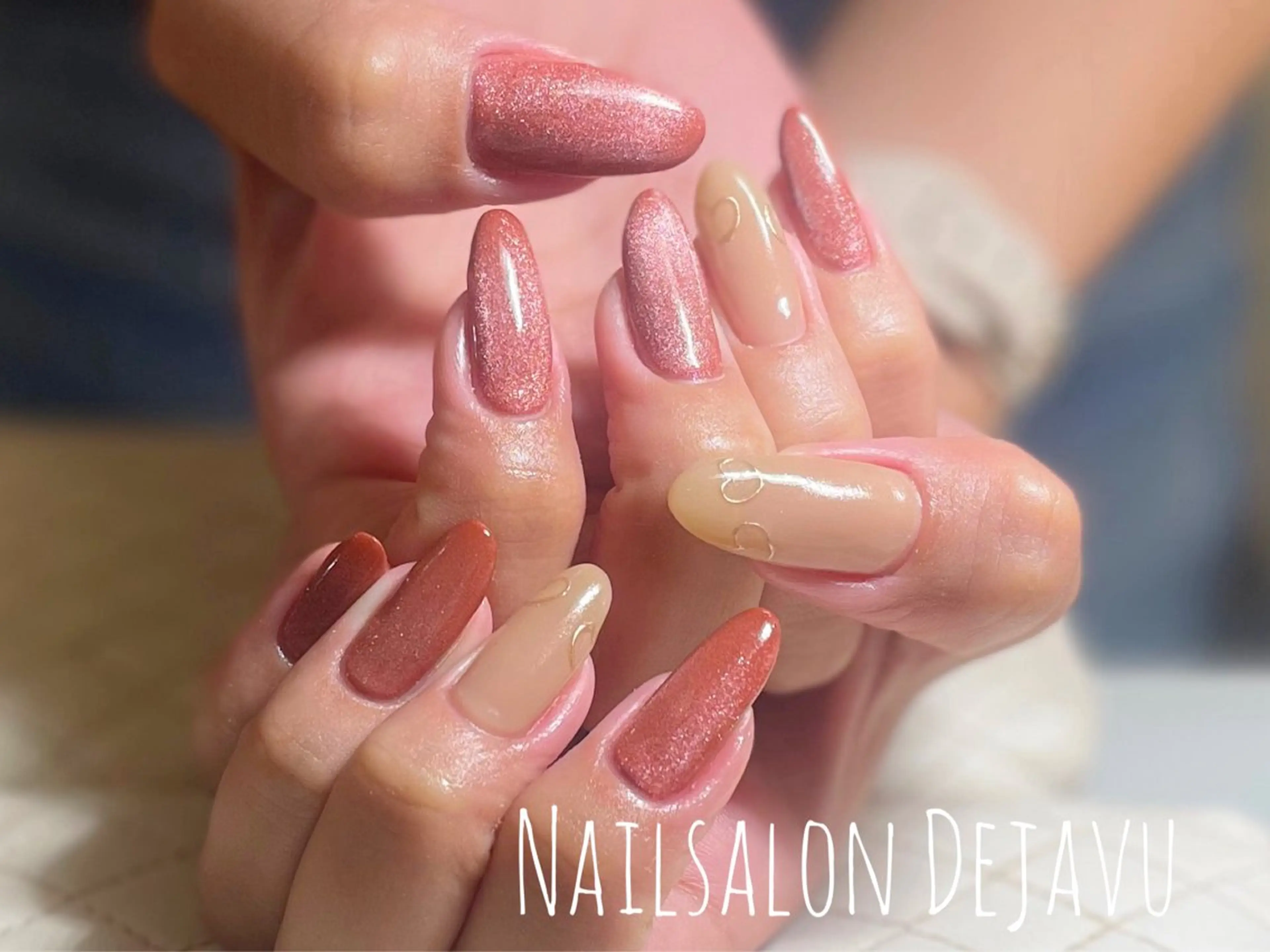 ネイル 持ち込み ハンドネイル Nail salon Dejavu 🌿のネイルデザイン