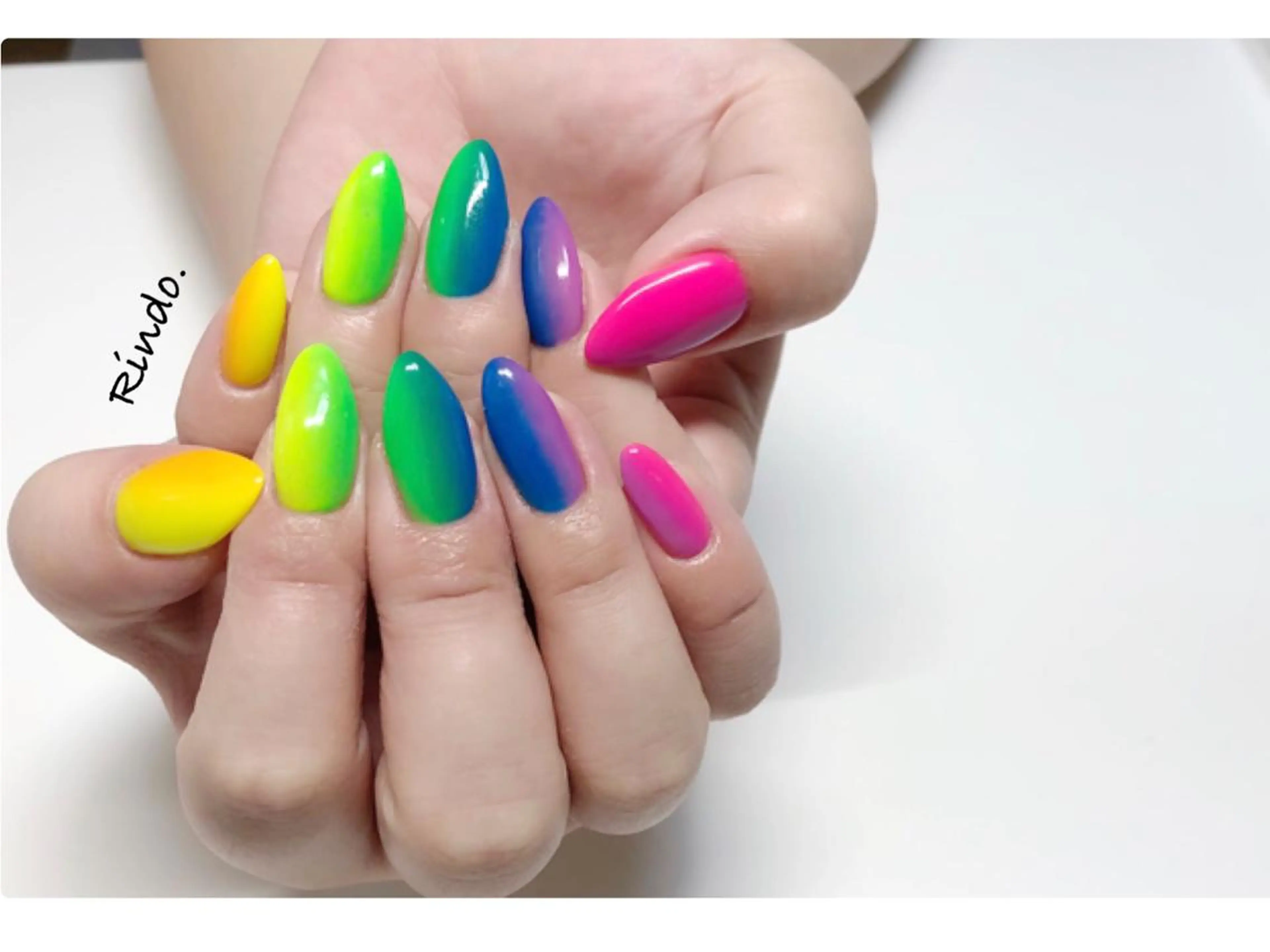 ネイル 夏ネイル ハンドネイル Rindo.ネイル ♡耳つぼジュエリーのその他イメージ