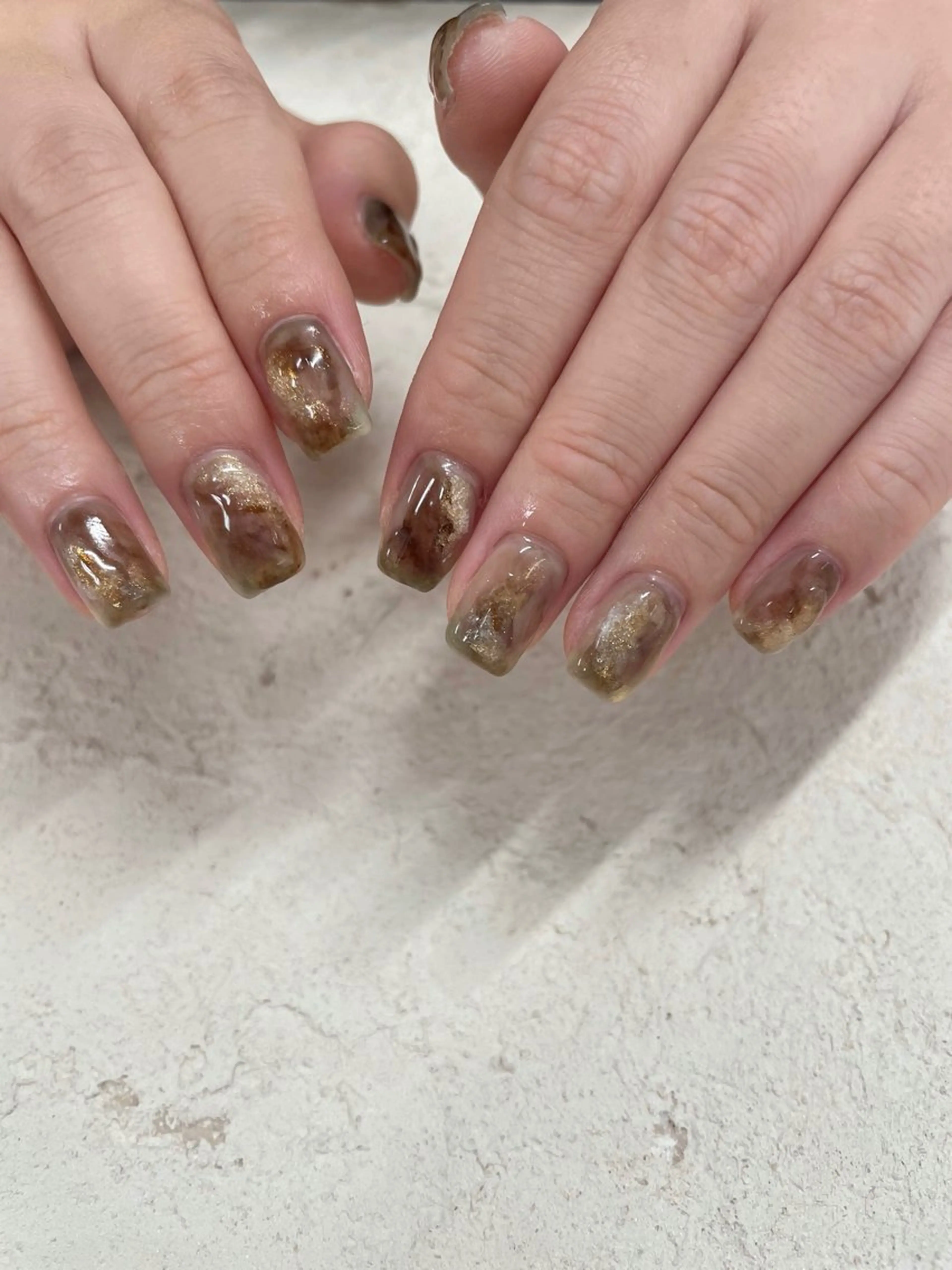 ネイル ハンドネイル nuás ニュアーズ  miaのネイルデザイン