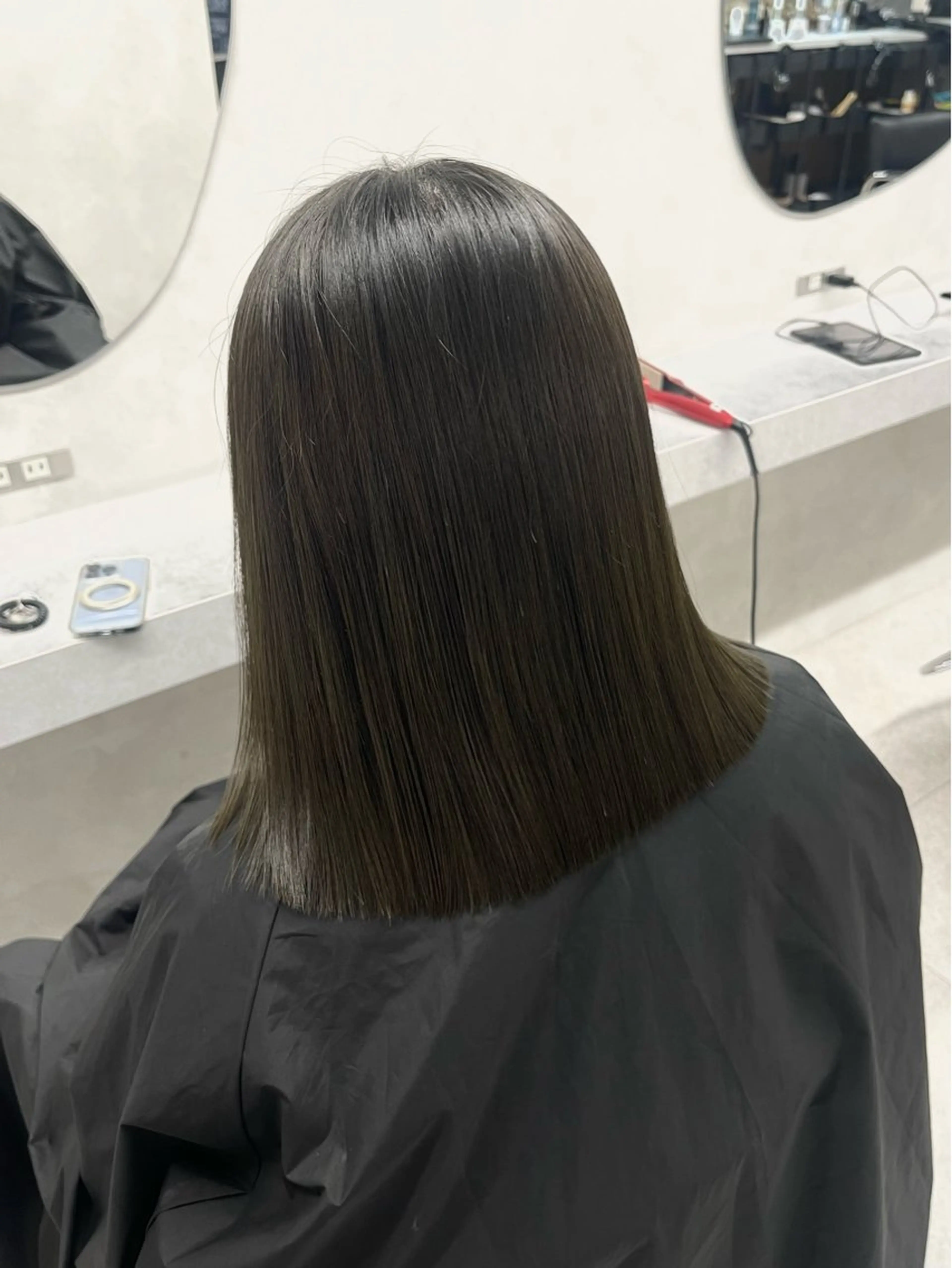 カラー オリーブカラー モテカラー🫧💕 RIOのヘアスタイル