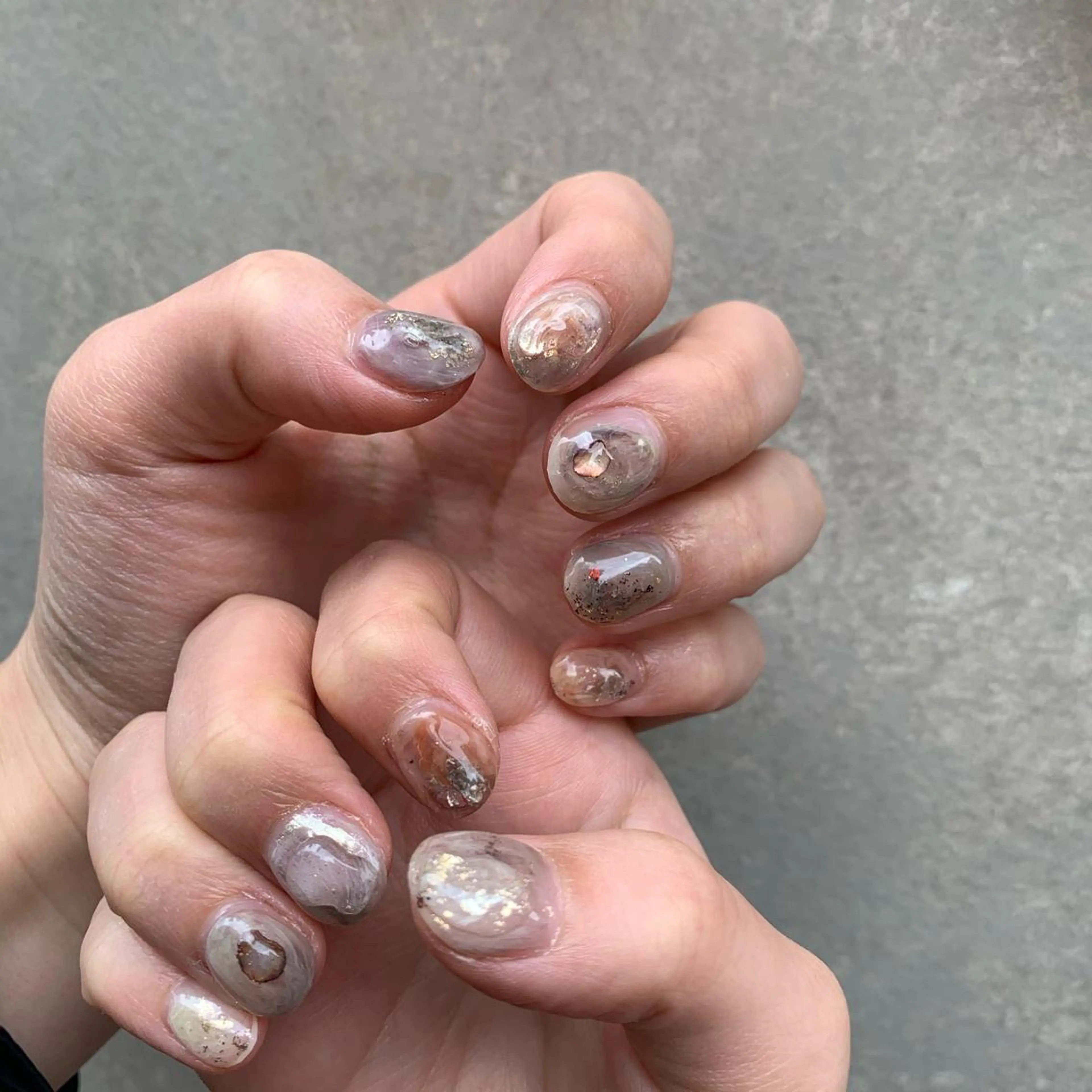 カラー ネイル 【淡色color/ nail】maikoのネイルデザイン