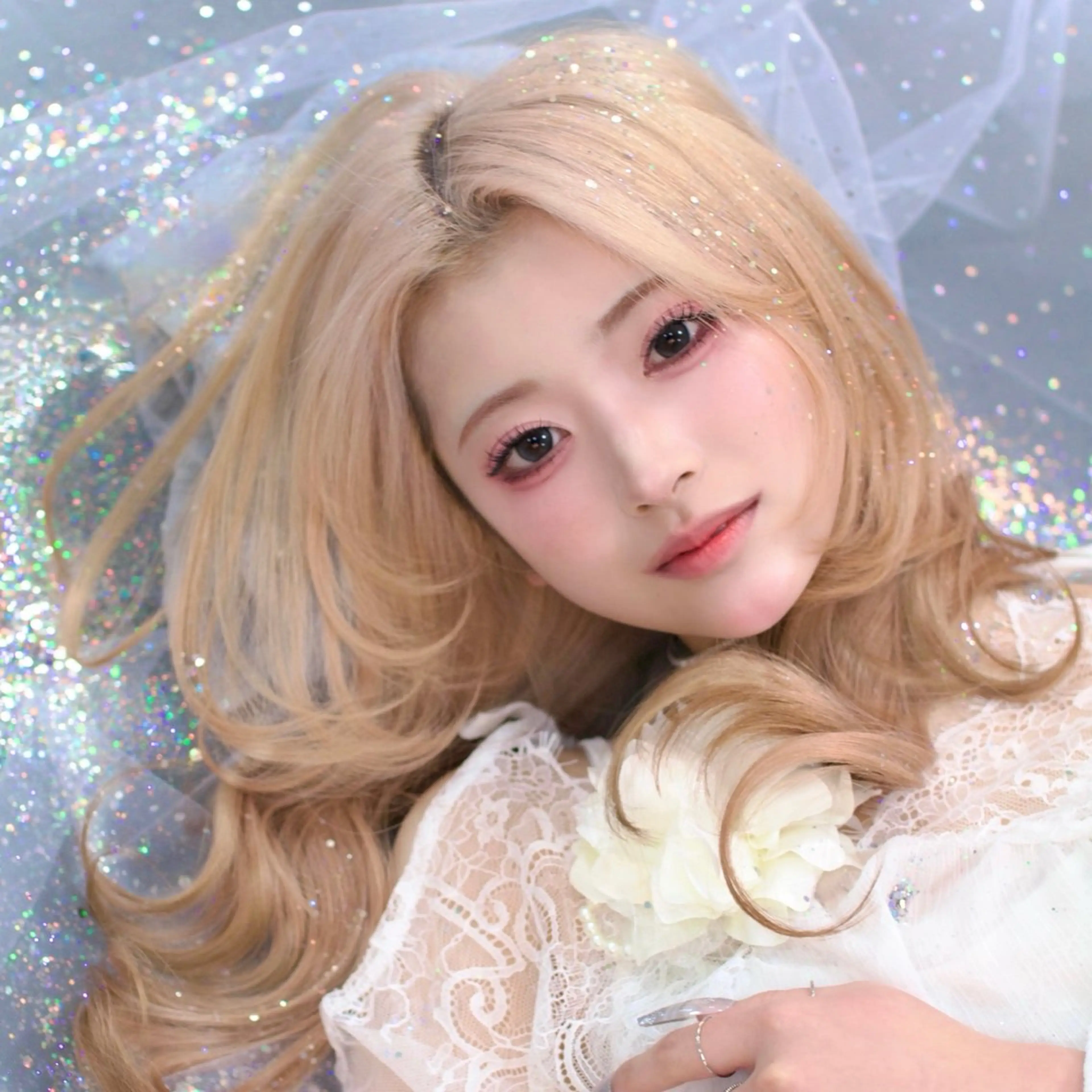 ロング くびれヘア 韓国風ヘア COA所属・なつみ COA GINZAのヘアスタイル