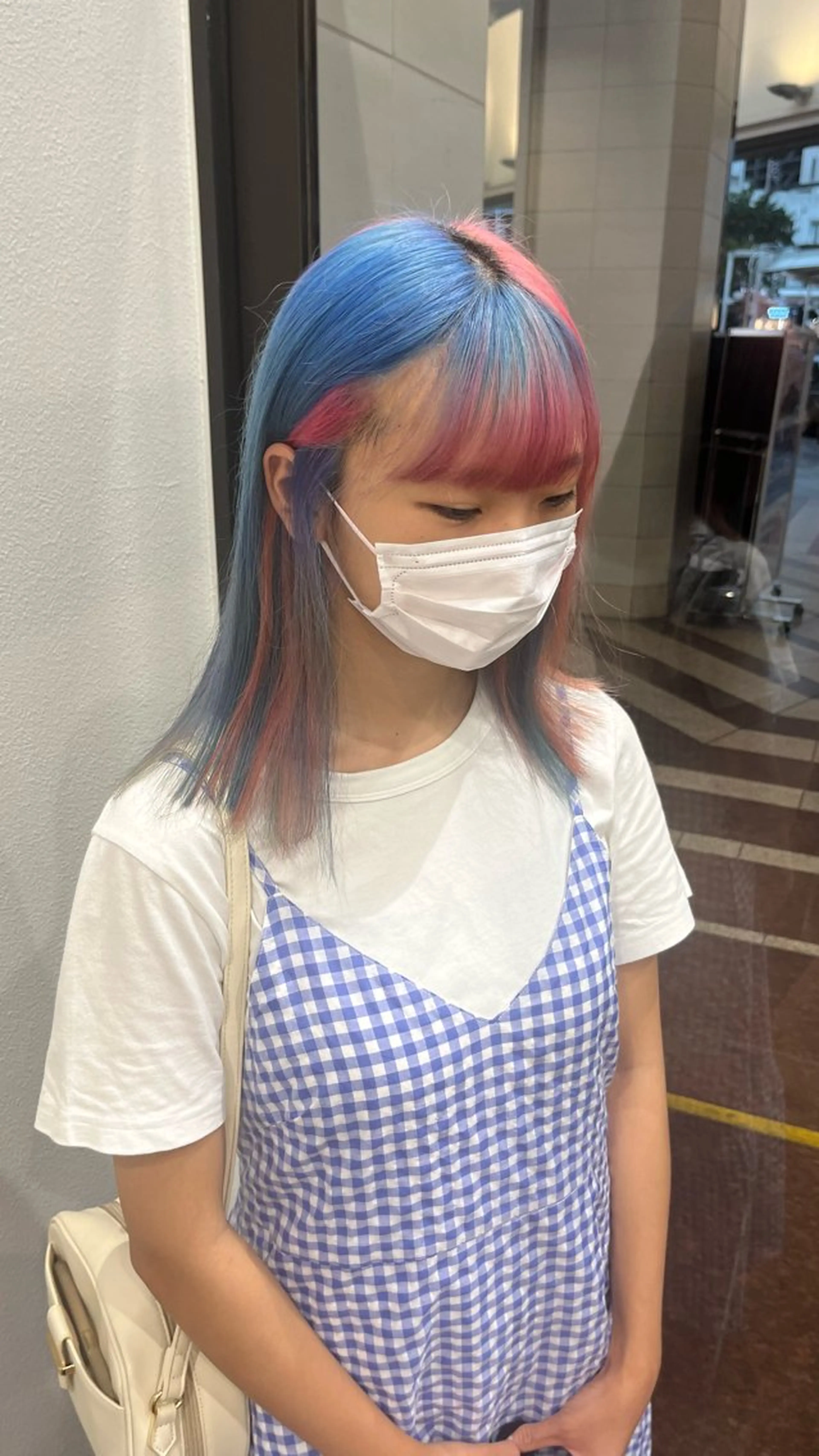 ミディアム カラー ヘアカラー s.sweet NACHIKAのヘアスタイル