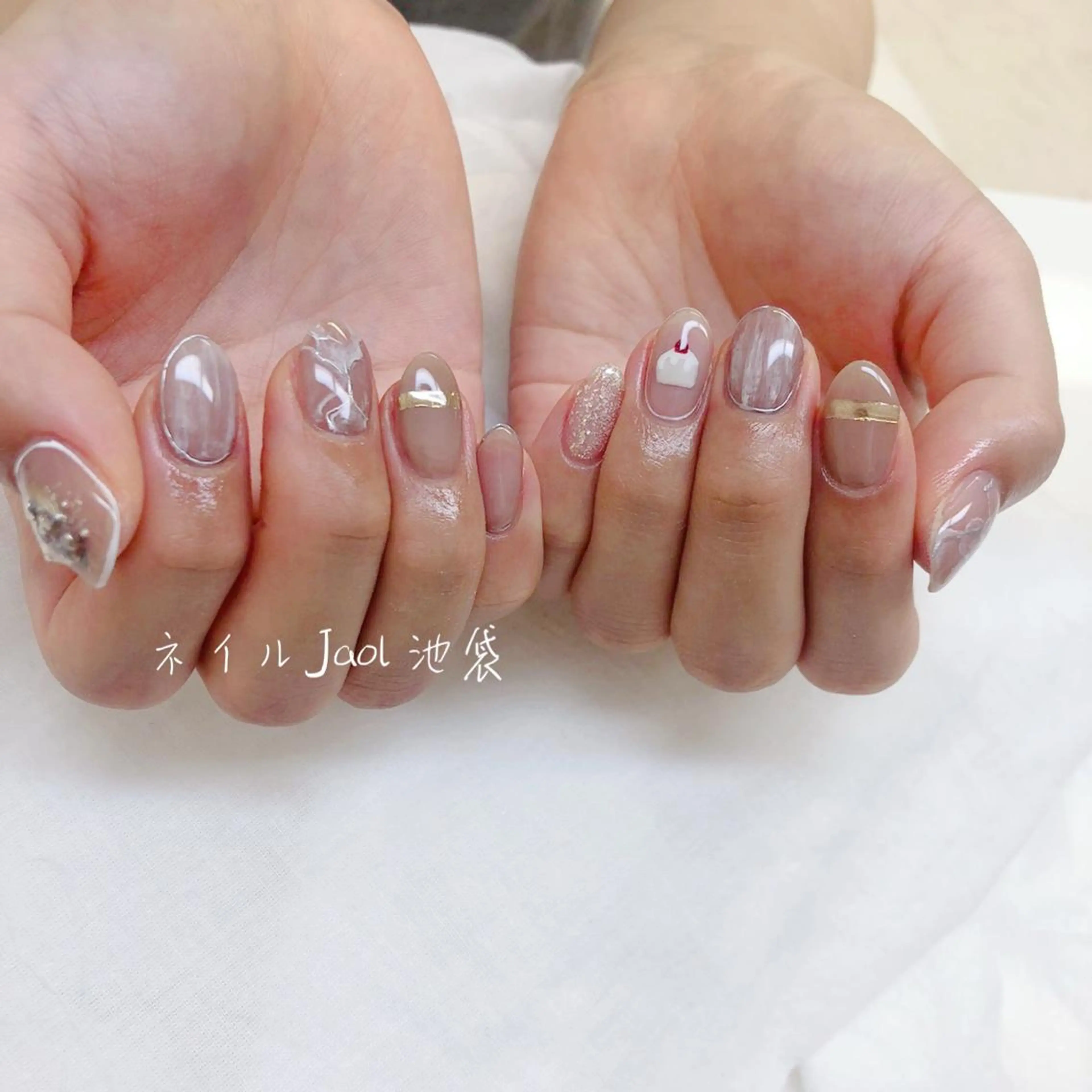 ショート ネイルJaol 池袋のネイルデザイン