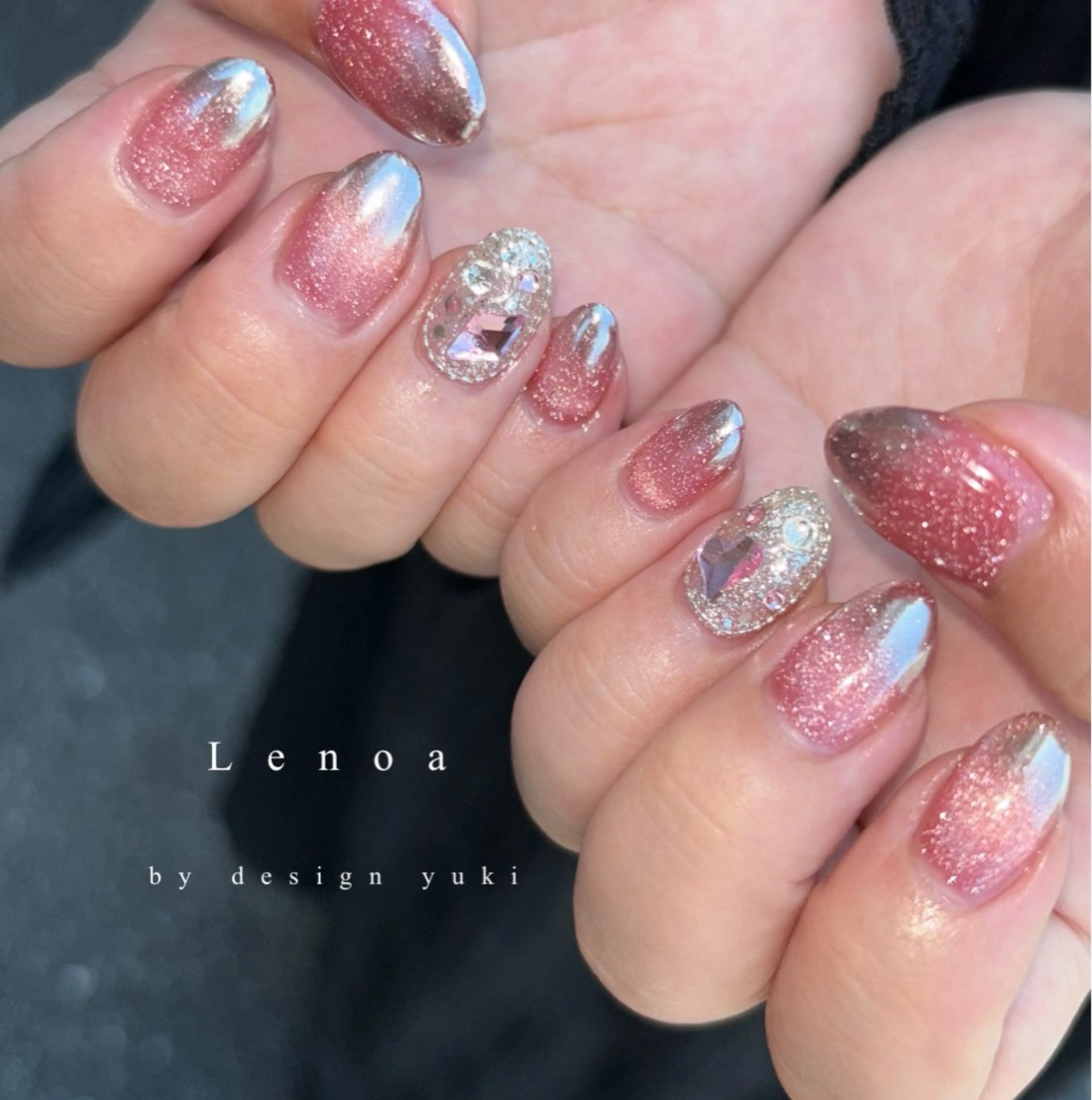 ネイル ハンドネイル Lenoa Yukiのネイルデザイン
